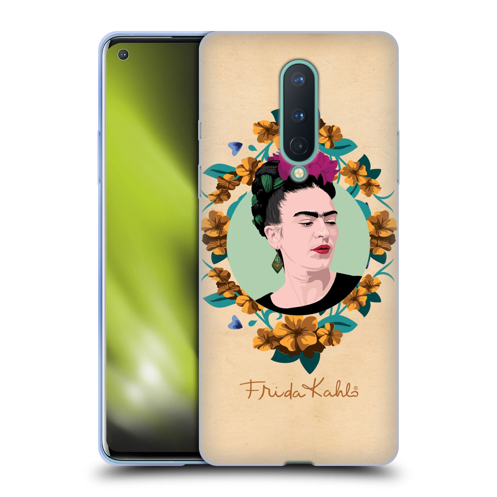 FUNDA OFICIAL DE GEL SUAVE RETRATO FRIDA KAHLO PARA TELÉFONOS GOOGLE ONEPLUS - Imagen 11 de 13