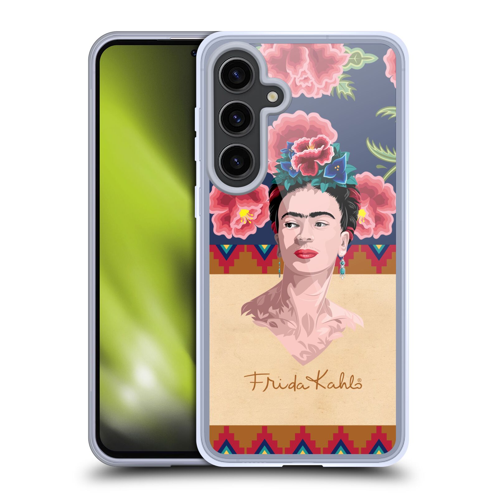 FUNDA GEL RETRATO FRIDA KAHLO OFICIAL COMPATIBLE CON TELÉFONOS SAMSUNG/MAGSAFE - Imagen 12 de 13
