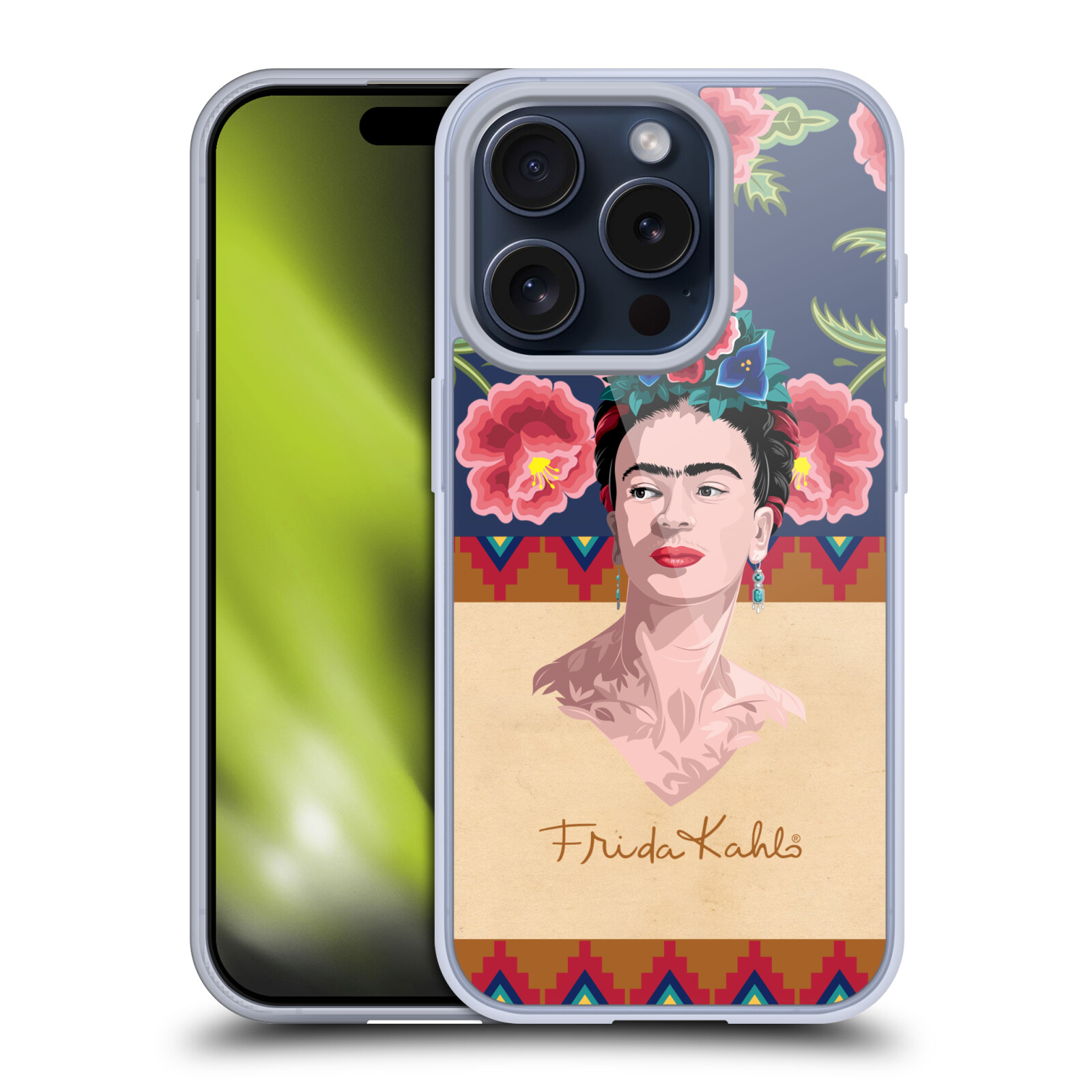 OFFICIAL FRIDA KAHLO PORTRAIT GEL CASE FOR APPLE iPHONE PHONES - Picture 12 of 13