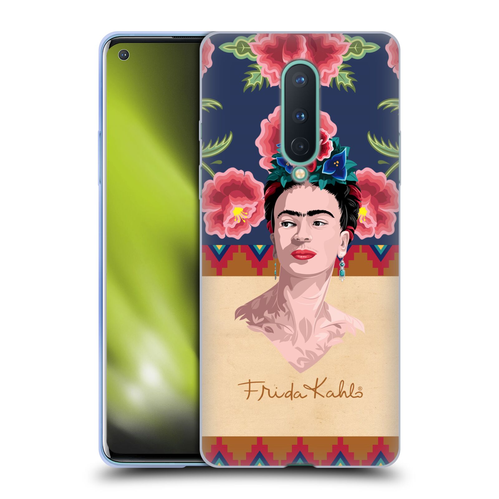 FUNDA OFICIAL DE GEL SUAVE RETRATO FRIDA KAHLO PARA TELÉFONOS GOOGLE ONEPLUS - Imagen 12 de 13