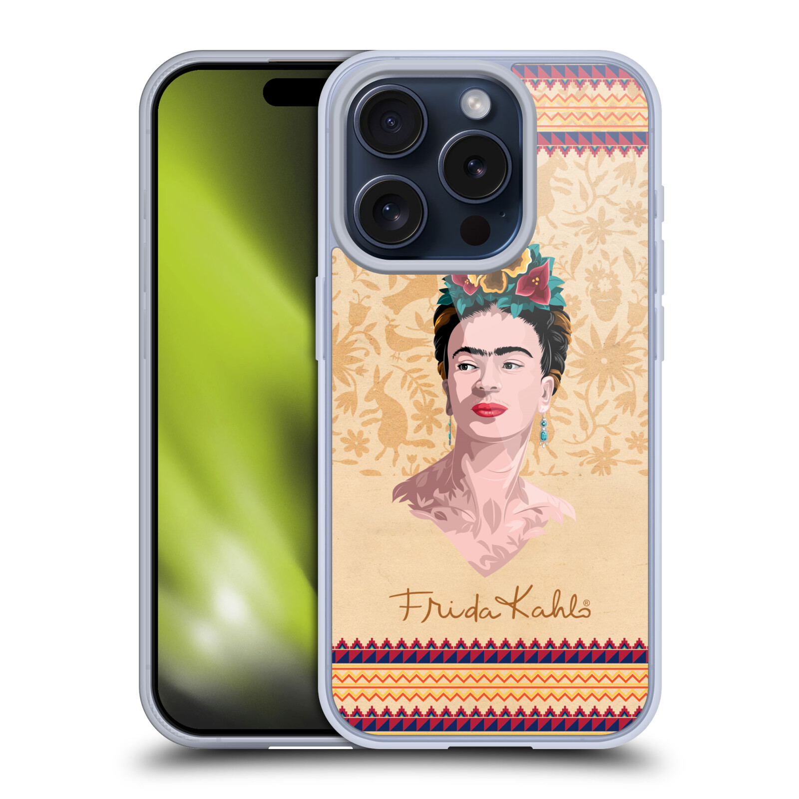 OFFICIAL FRIDA KAHLO PORTRAIT GEL CASE FOR APPLE iPHONE PHONES - Picture 13 of 13