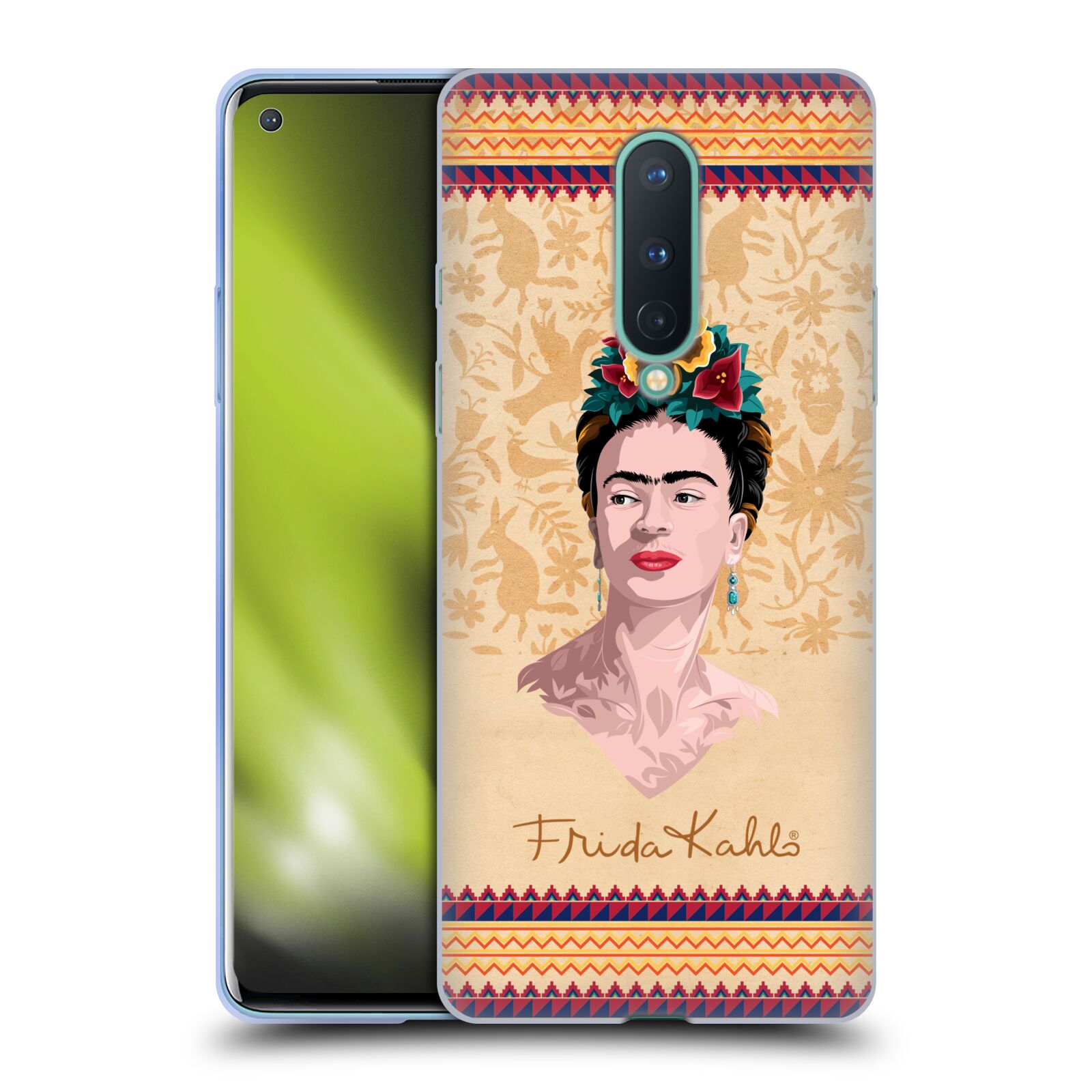 FUNDA OFICIAL DE GEL SUAVE RETRATO FRIDA KAHLO PARA TELÉFONOS GOOGLE ONEPLUS - Imagen 13 de 13