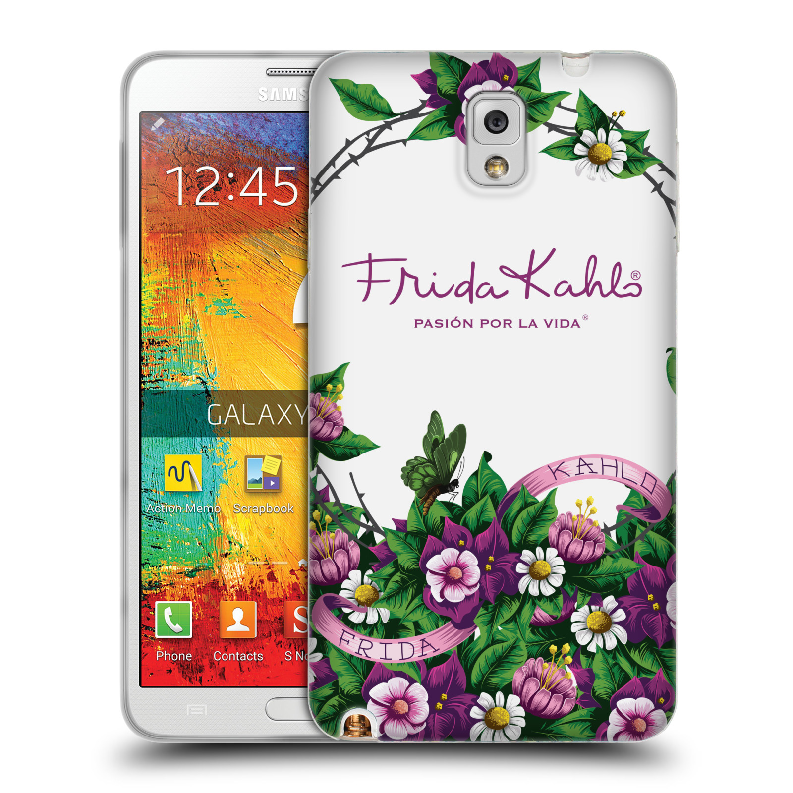 FUNDA OFICIAL FRIDA KAHLO PÚRPURA PÚRPURA GEL SUAVE PARA TELÉFONOS MÓVILES SAMSUNG 2 - Imagen 10 de 17