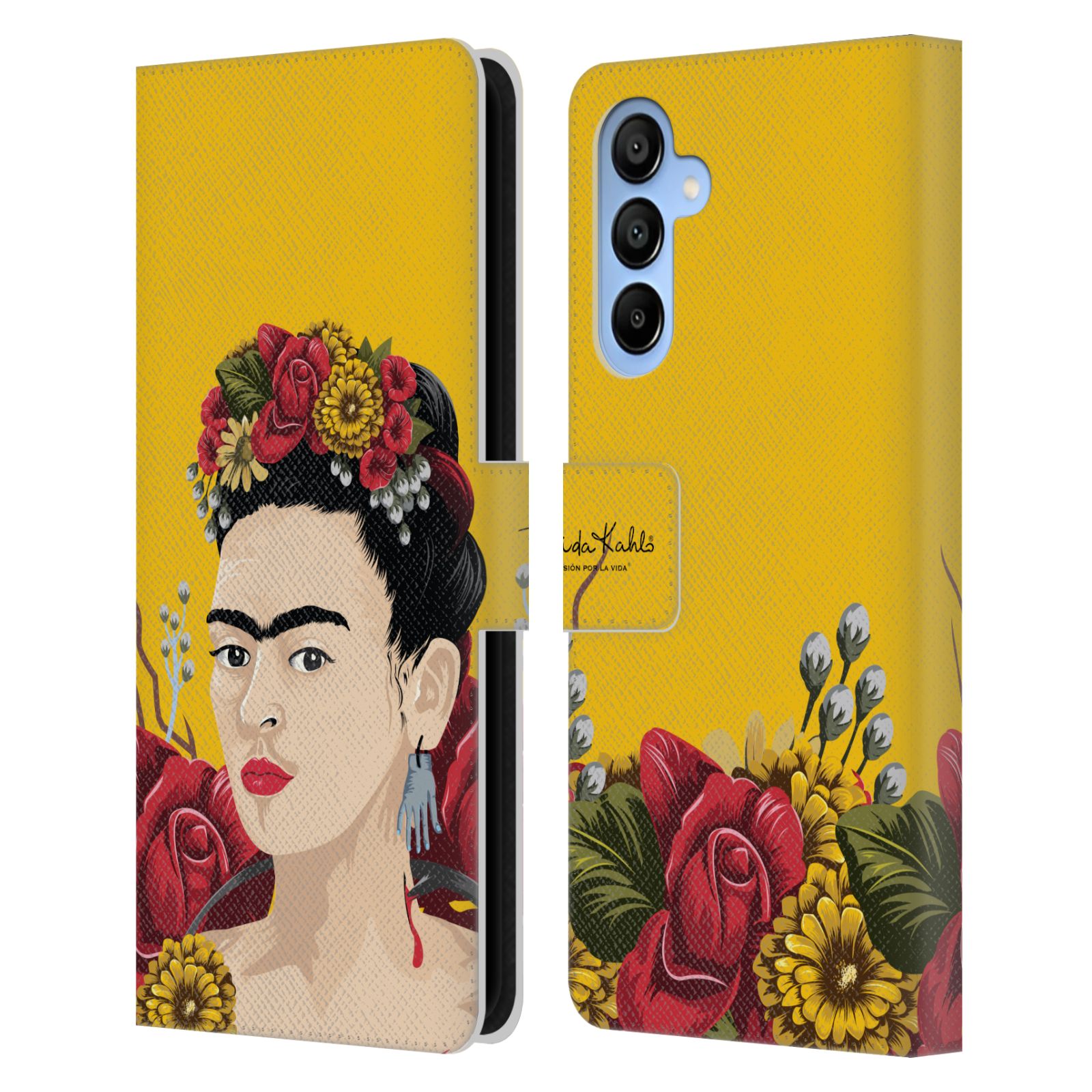 Portrait Leather Wallet Case for Galaxy A16 5G