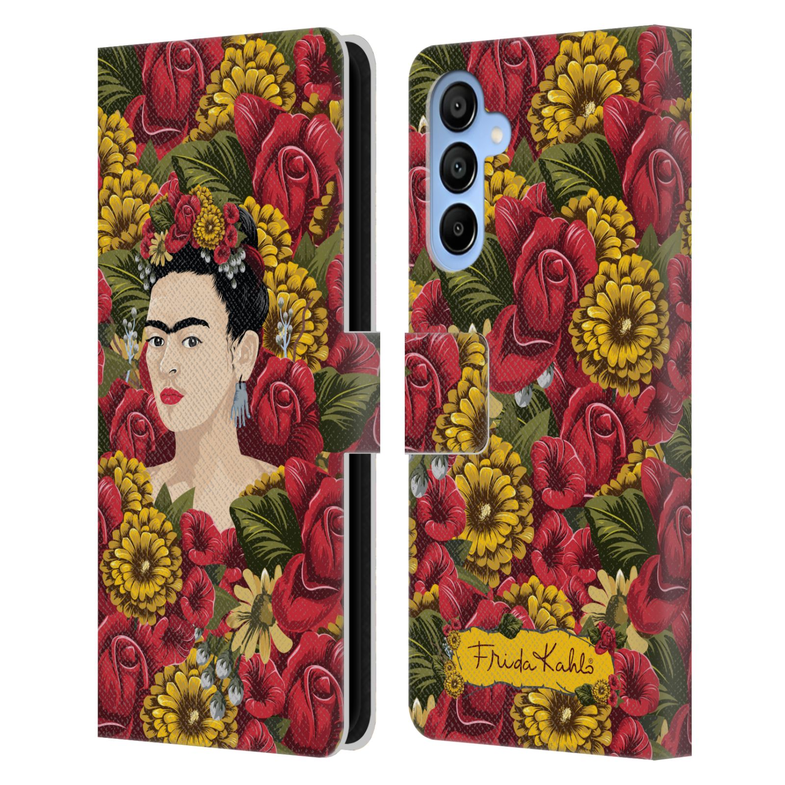 Portrait Pattern Leather Wallet Case for Galaxy A16 5G