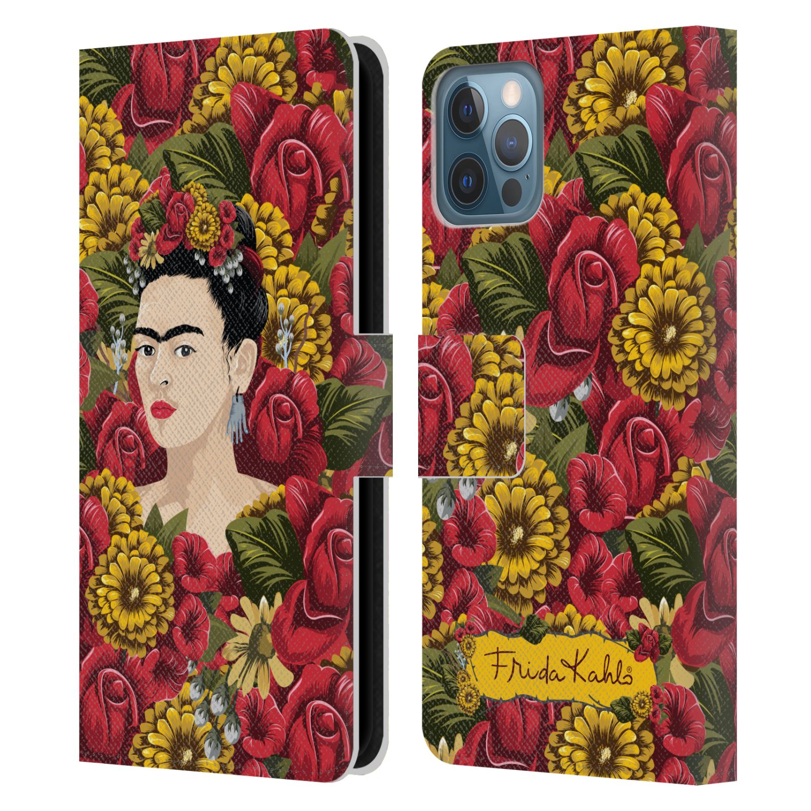 Portrait Pattern Leather Wallet Case for iPhone 12 / 12 Pro