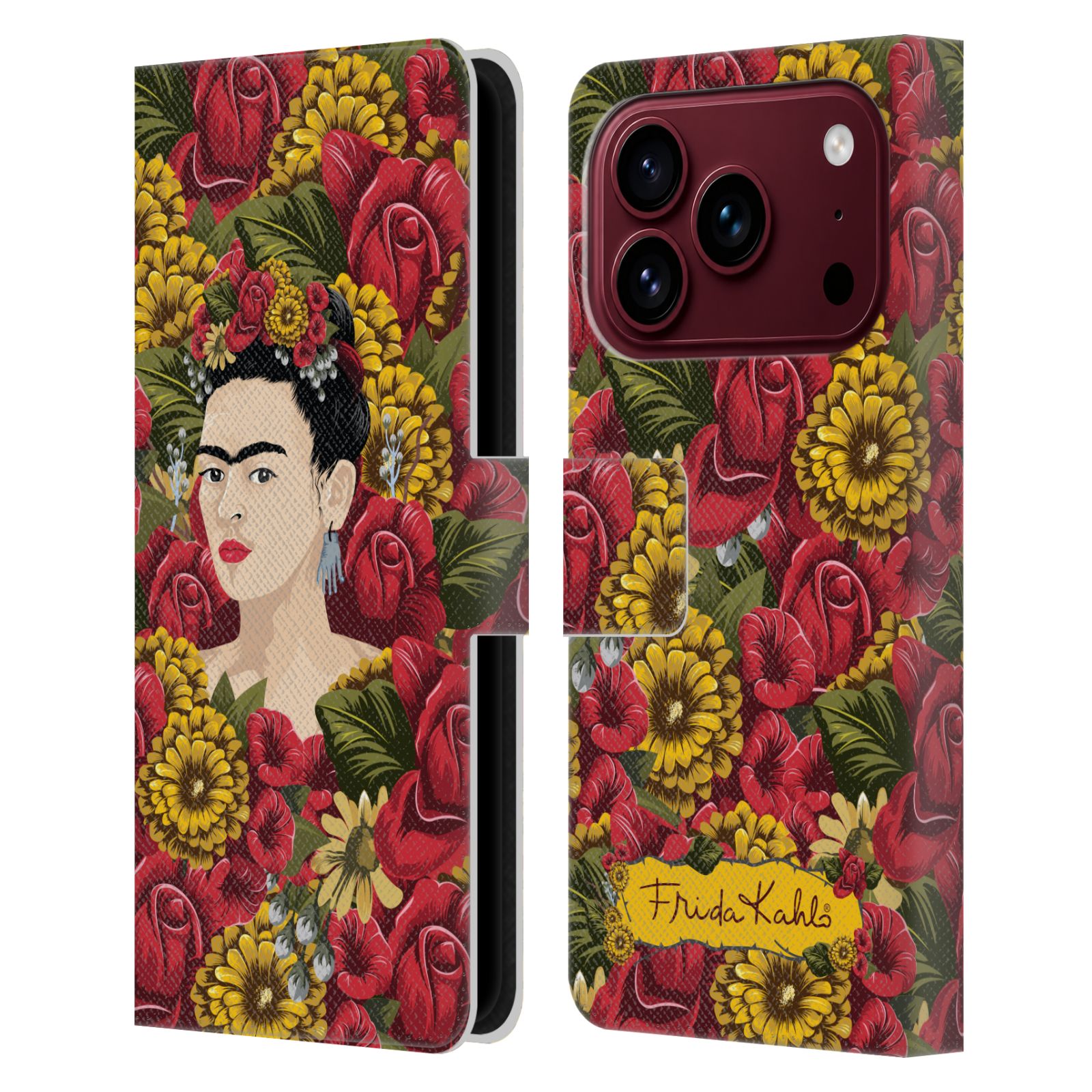Portrait Pattern Leather Wallet Case for iPhone 18 Pro