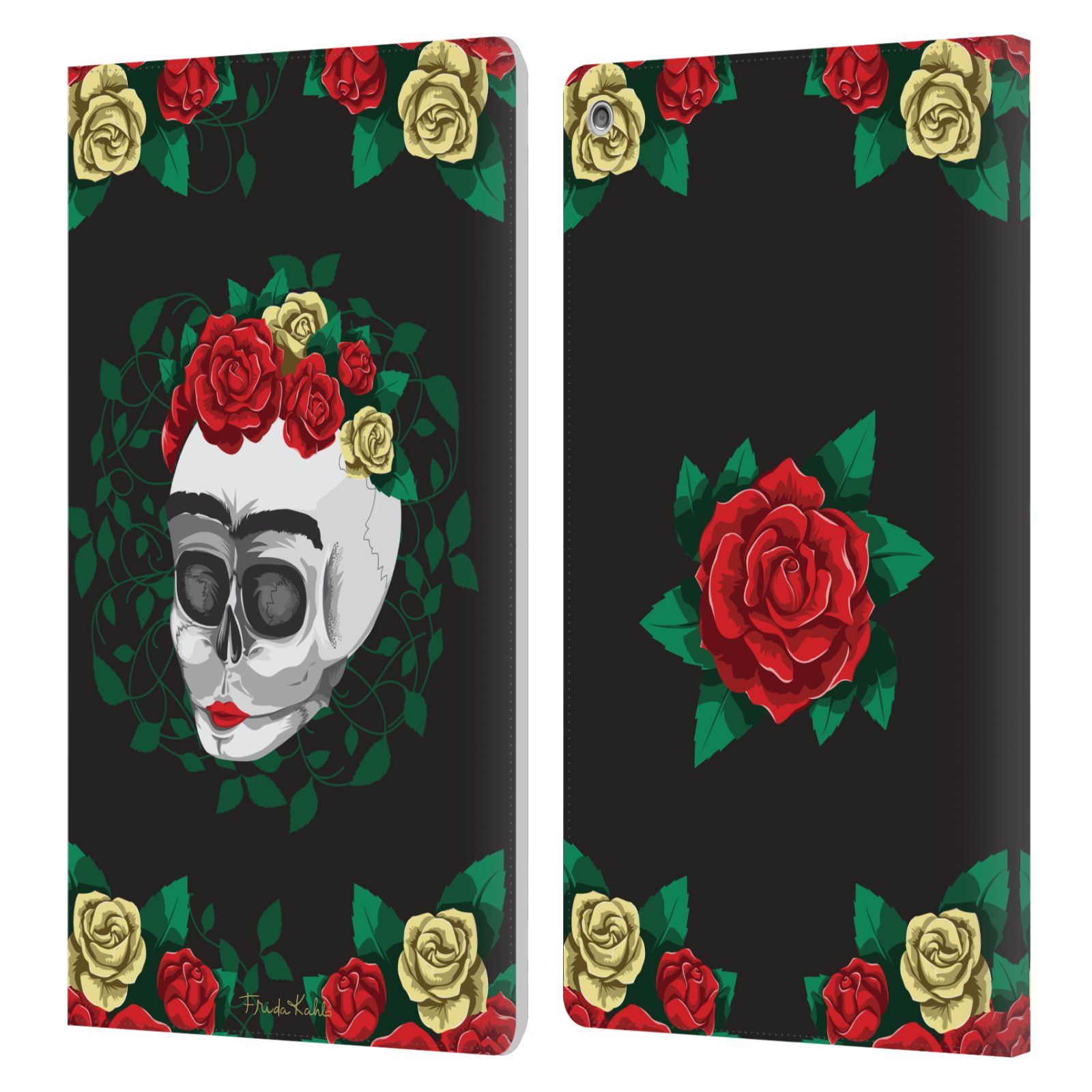 OFFICIAL FRIDA KAHLO ROSES LEATHER BOOK WALLET CASE COVER FOR AMAZON FIRE - 第 14/16 張圖片