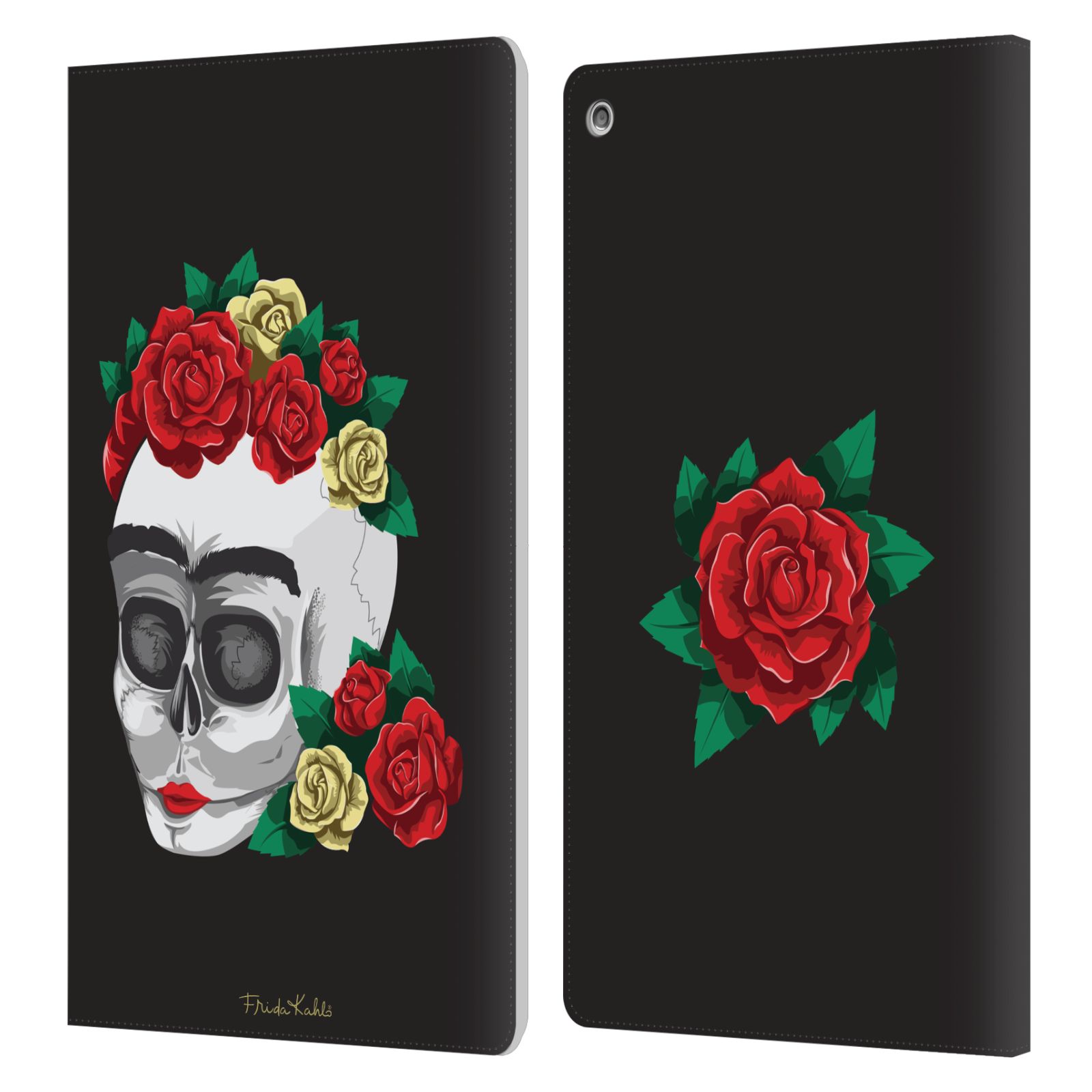 OFFICIAL FRIDA KAHLO ROSES LEATHER BOOK WALLET CASE COVER FOR AMAZON FIRE - 第 13/16 張圖片