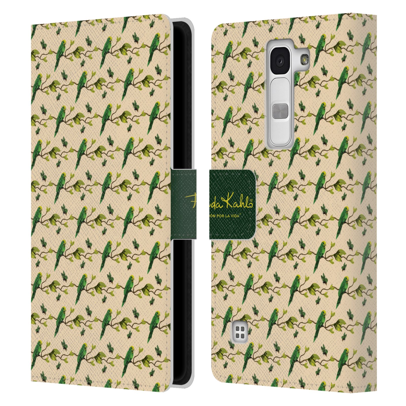 OFFICIAL FRIDA KAHLO TROPICAL LEATHER BOOK WALLET CASE COVER FOR LG PHONES 2 - Picture 9 of 16