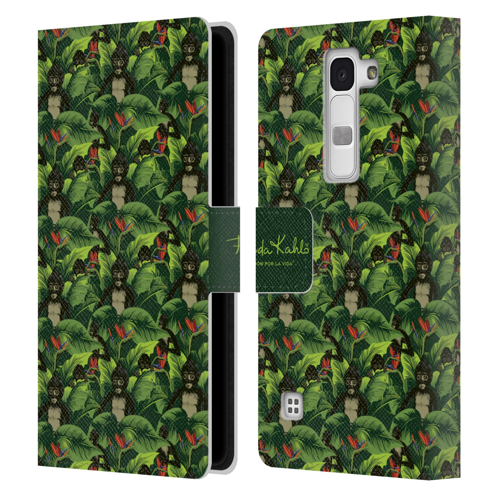OFFICIAL FRIDA KAHLO TROPICAL LEATHER BOOK WALLET CASE COVER FOR LG PHONES 2 - Picture 14 of 16