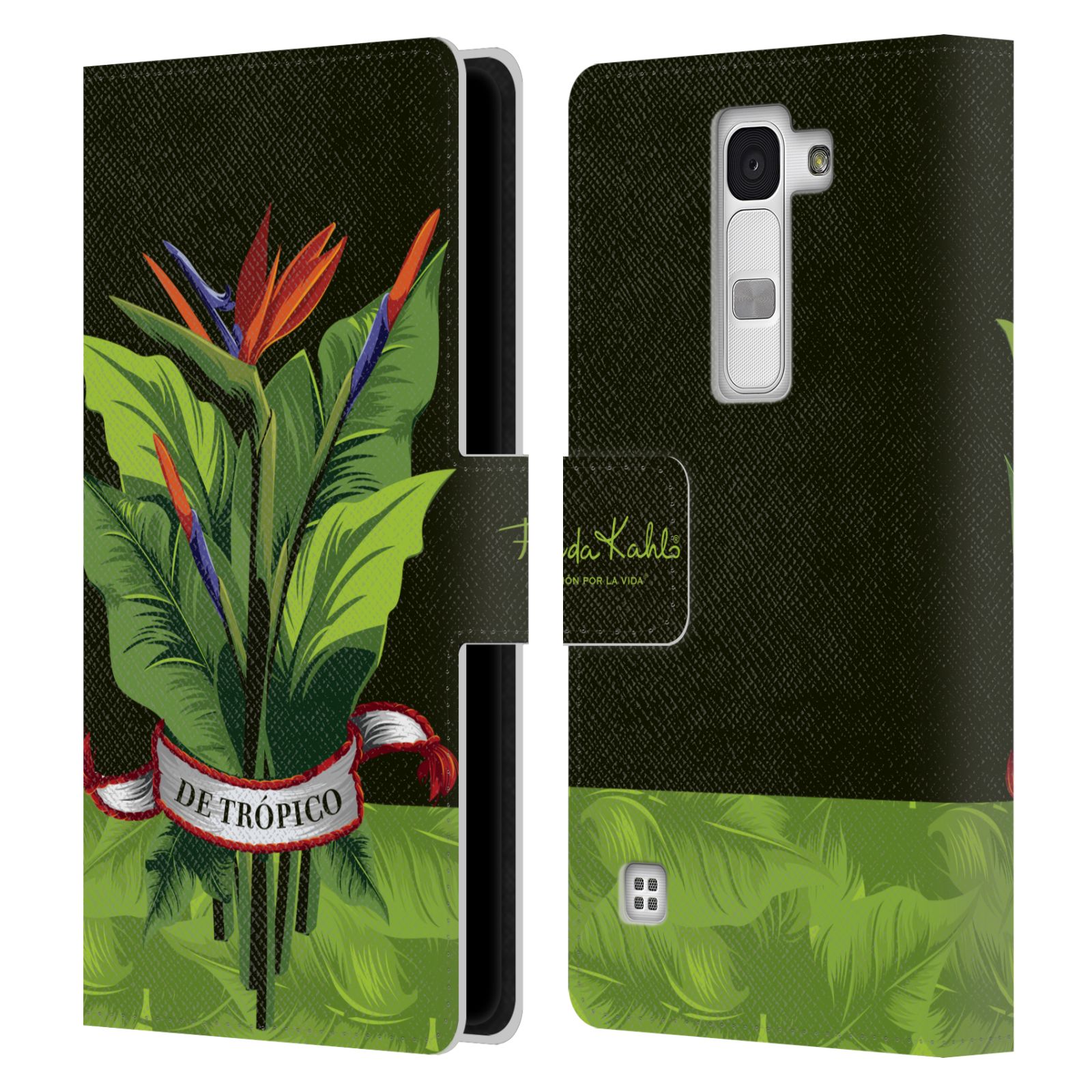 OFFICIAL FRIDA KAHLO TROPICAL LEATHER BOOK WALLET CASE COVER FOR LG PHONES 2 - Picture 16 of 16