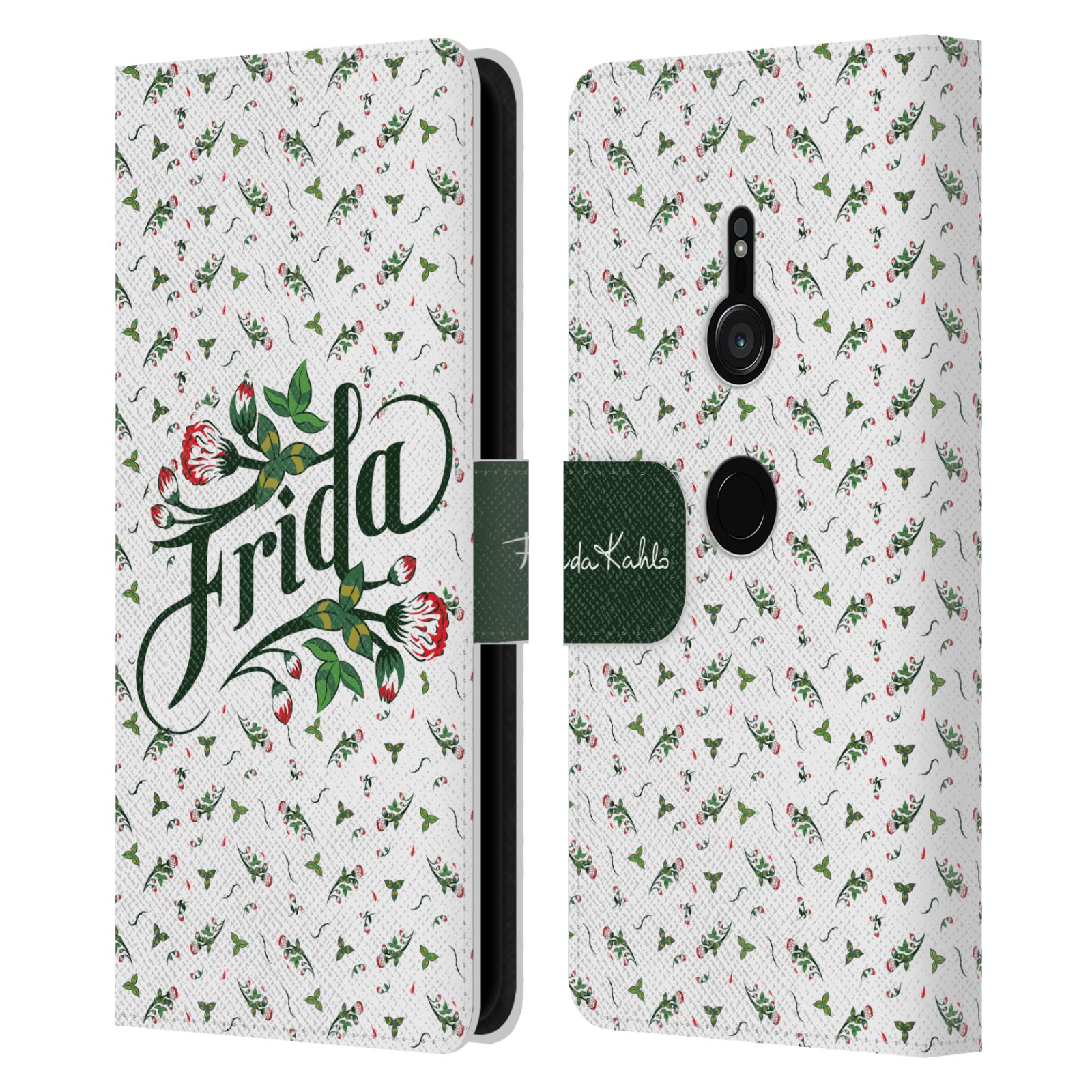 OFFICIAL FRIDA KAHLO TYPOGRAPHY LEATHER BOOK WALLET CASE COVER FOR SONY PHONES 1