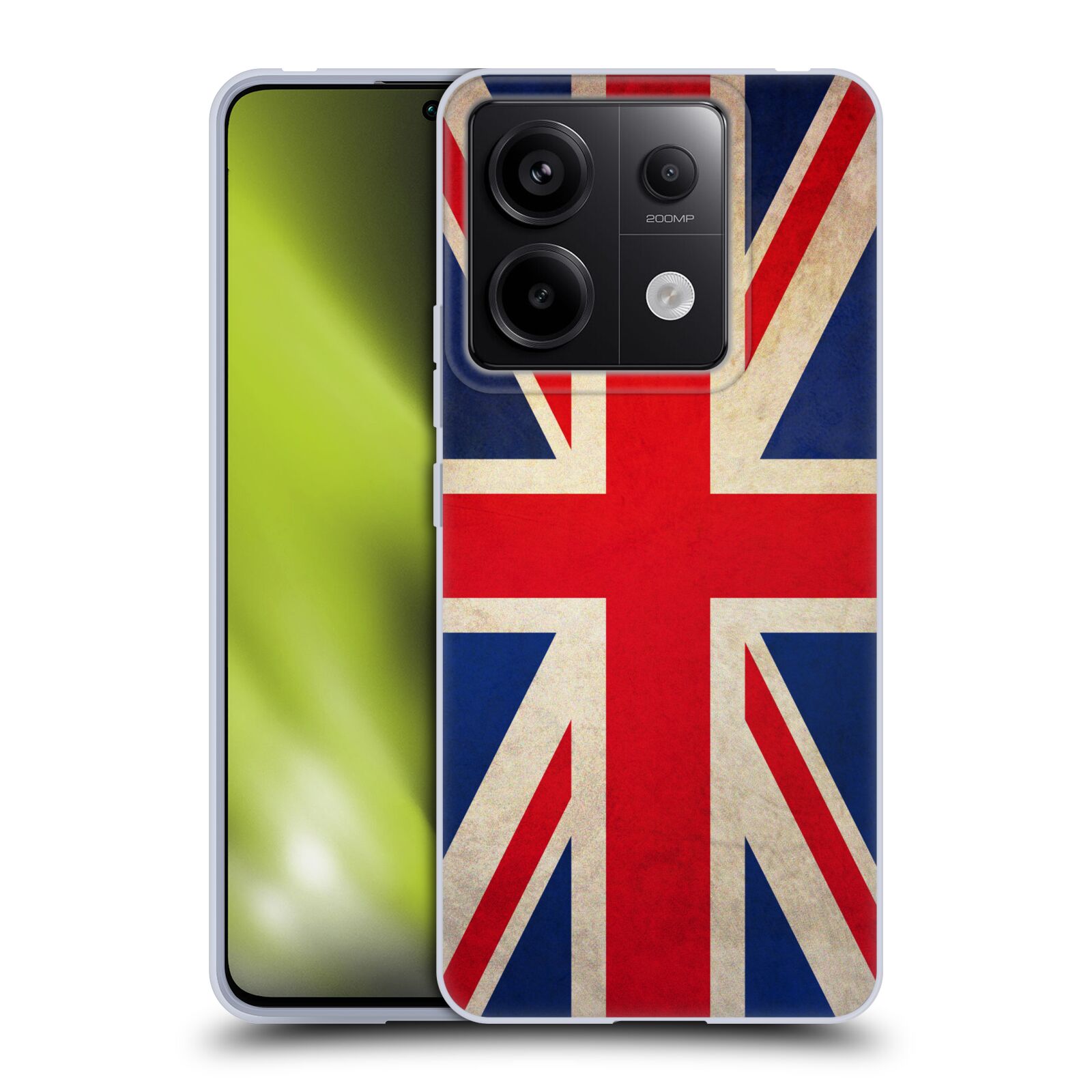 Silikonové pouzdro na mobil Xiaomi Redmi Note 13 Pro 5G / Poco X6 5G - Head Case - VLAJKA VELKÁ BRITÁNIE (Silikonový kryt, obal, pouzdro na mobilní telefon Xiaomi Redmi Note 13 Pro 5G / Poco X6 5G s motivem VLAJKA VELKÁ BRITÁNIE)