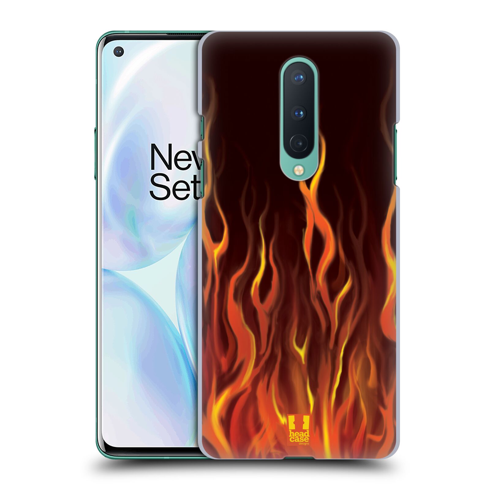 HEAD CASE DESIGNS HOT ROD FLAMES HARD BACK CASE FOR OPPO PHONES - Picture 11 of 12