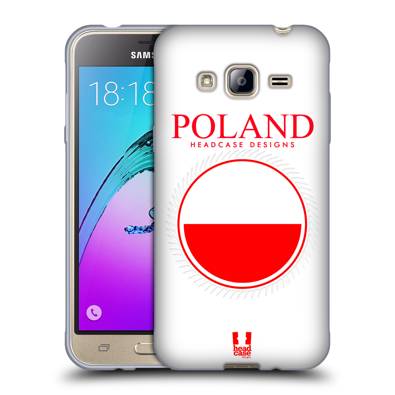 HEAD CASE DESIGNS FLAG PATCHES SET 2 SOFT GEL CASE FOR SAMSUNG PHONES 3