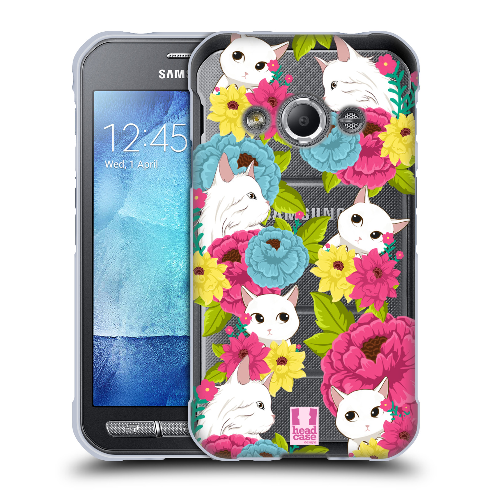 HEAD CASE FLORAL & ANIMAL PATTERN GEL CASE FOR SAMSUNG PHONES 4 - Picture 8 of 10