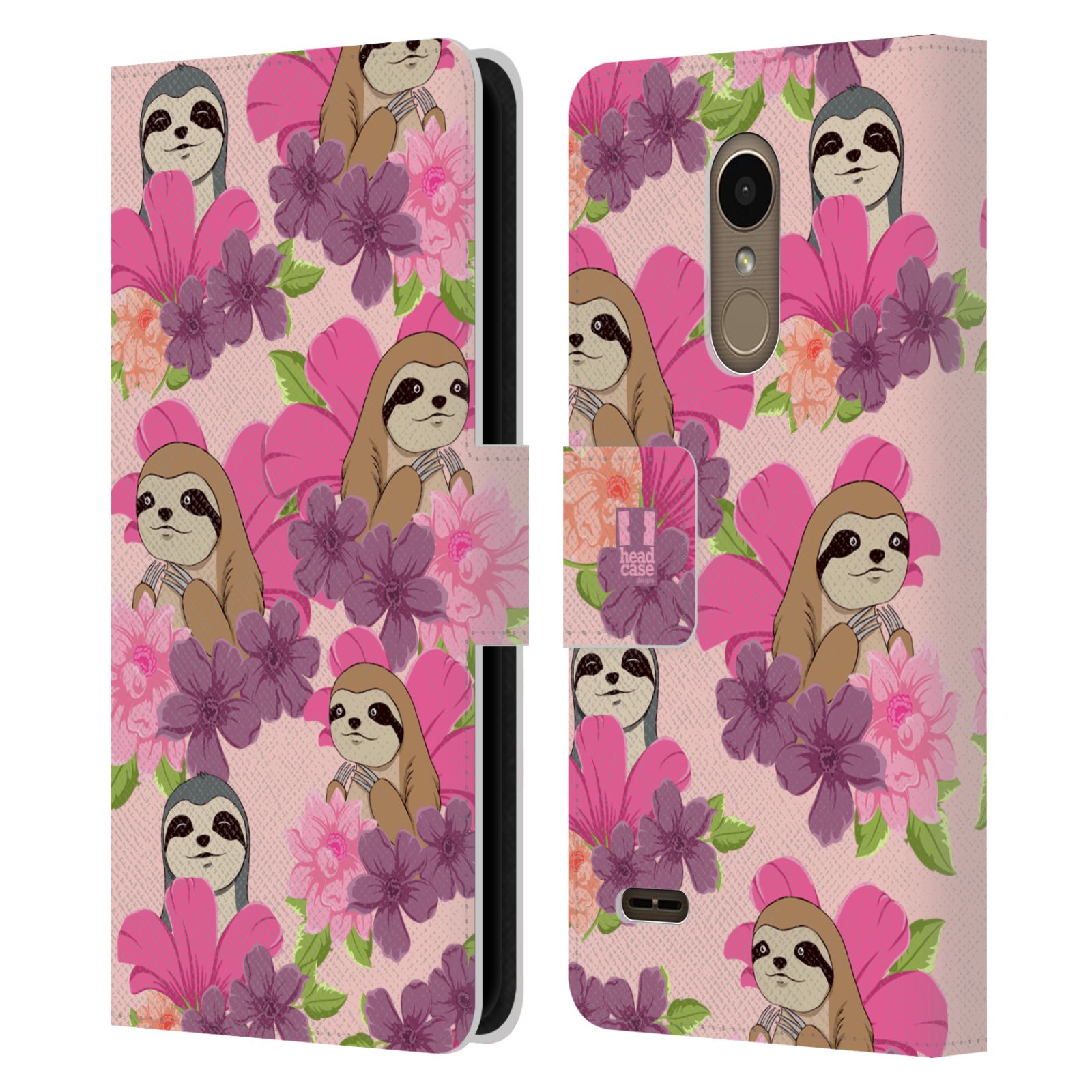 HEAD CASE FLORAL & ANIMAL PATTERN LEATHER BOOK WALLET CASE COVER FOR LG PHONES 1 - Picture 7 of 7