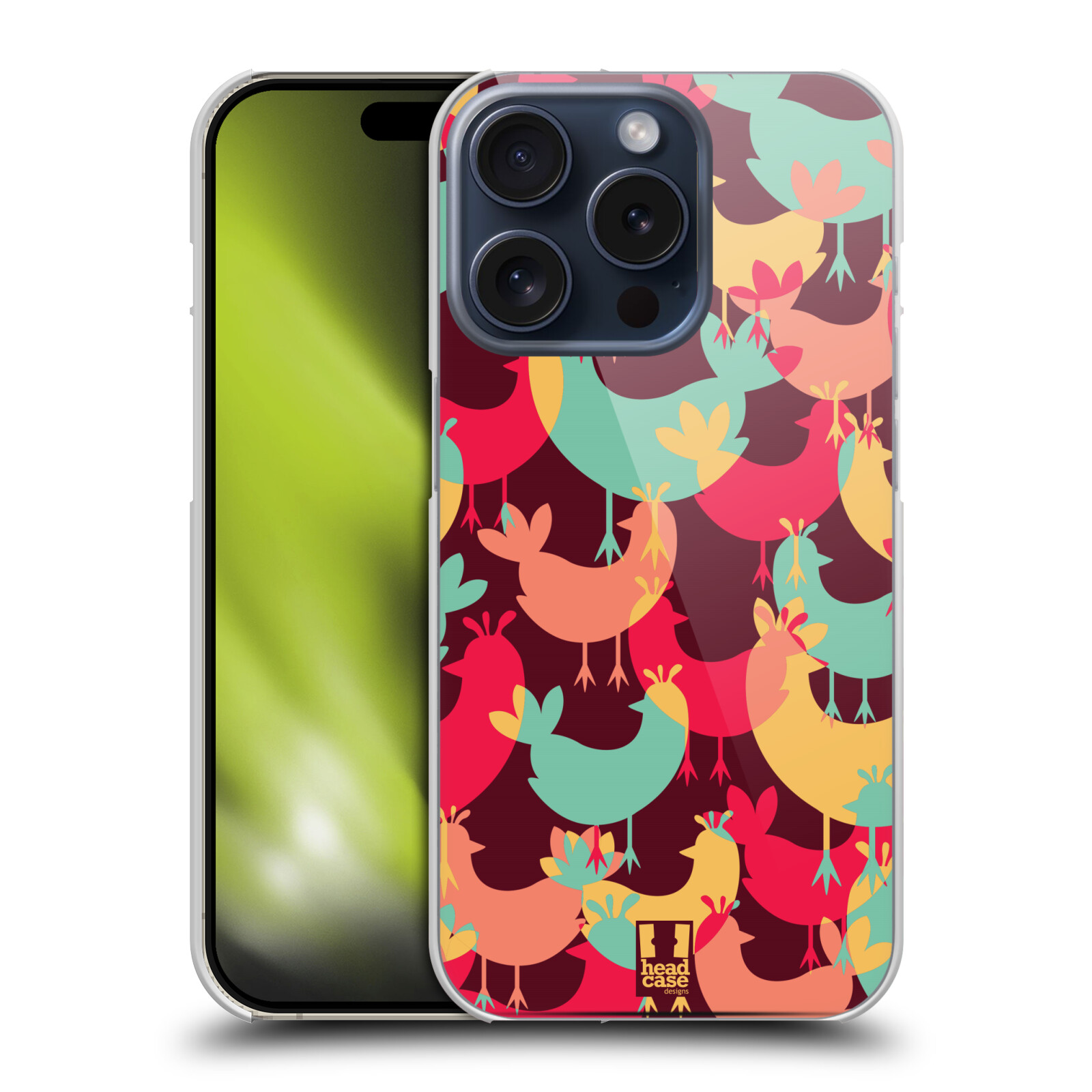 HEAD CASE DESIGNS FLOCK OF COLOURED ANIMALS BACK CASE FOR APPLE iPHONE PHONES - Picture 10 of 13