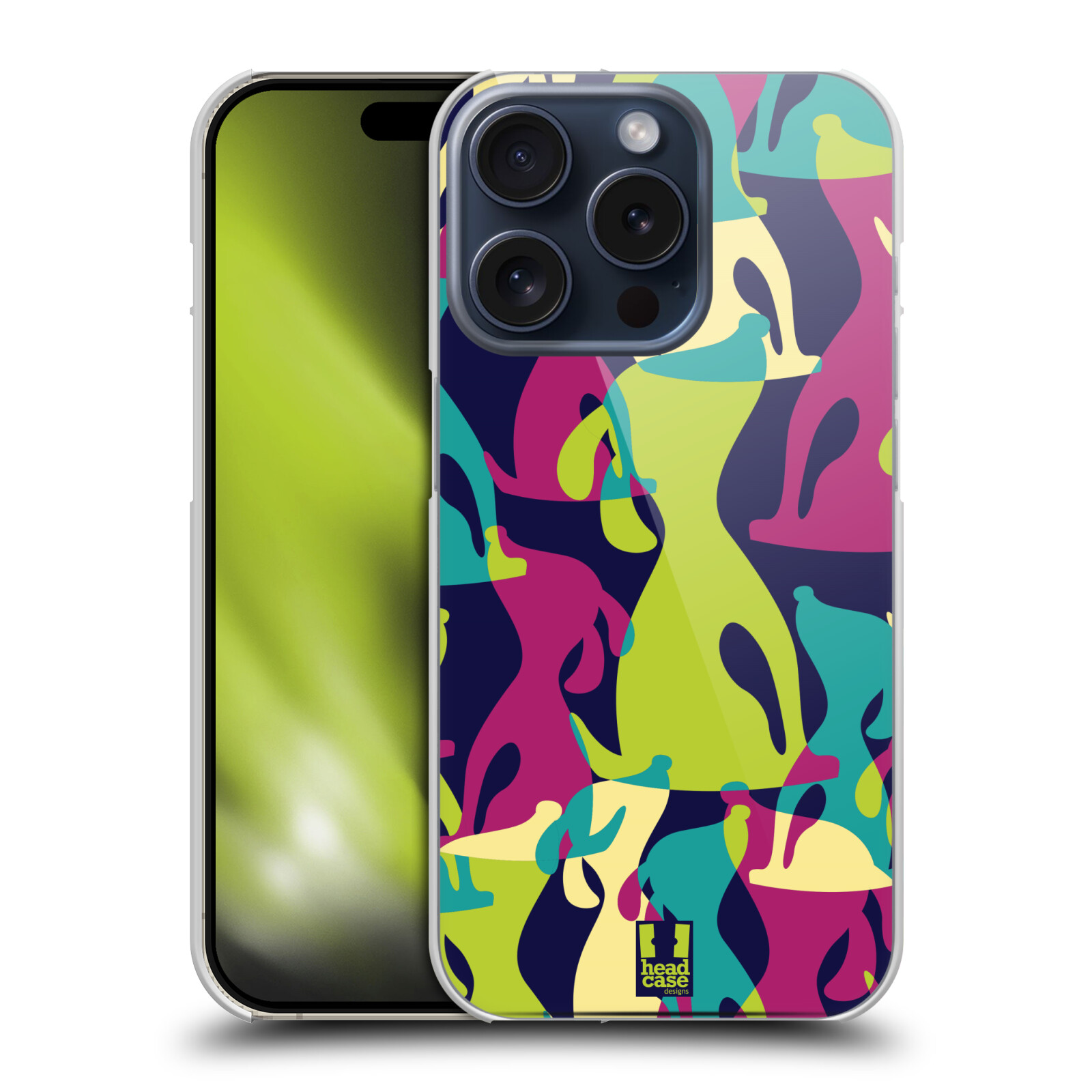 HEAD CASE DESIGNS FLOCK OF COLOURED ANIMALS BACK CASE FOR APPLE iPHONE PHONES - Picture 11 of 13