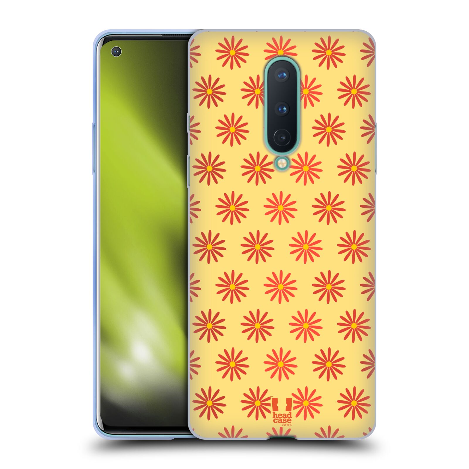 FUNDA HEAD CASE DESIGNS CON DIBUJO FLORAL DE GEL SUAVE PARA TELÉFONOS GOOGLE ONEPLUS - Imagen 9 de 13