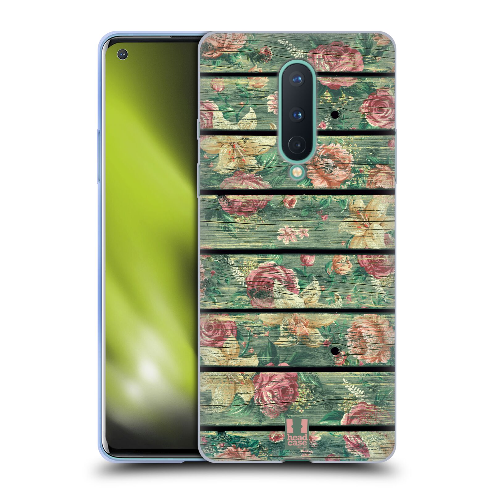FUNDA HEAD CASE DESIGNS CON DIBUJO DE GEL SUAVE RUINA FLORAL PARA TELÉFONOS MÓVILES GOOGLE ONEPLUS - Imagen 9 de 12
