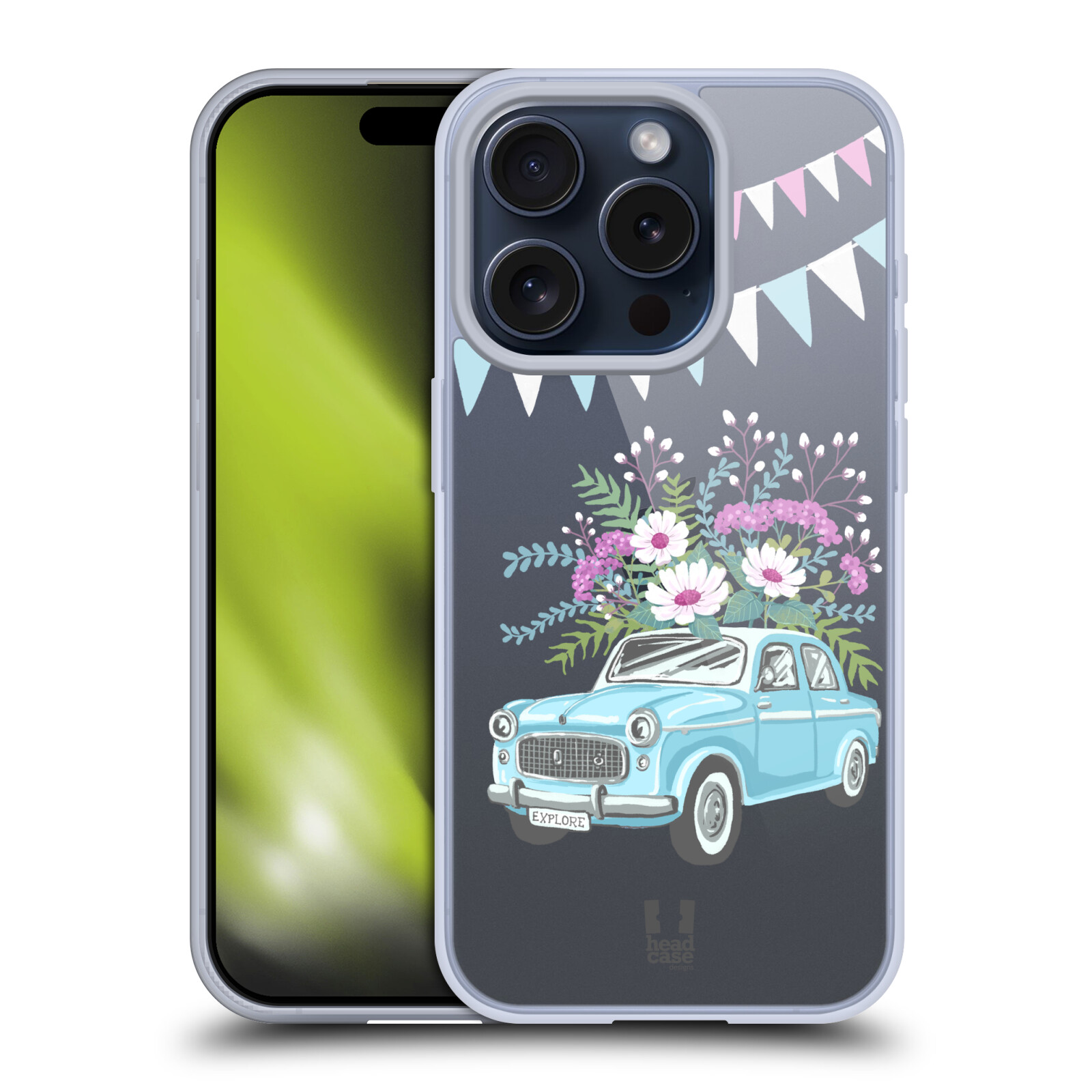 HEAD CASE FLORAL VINTAGE CARS ÉTUI COQUE EN GEL POUR APPLE iPHONE TÉLÉPHONES - Photo 10 sur 10