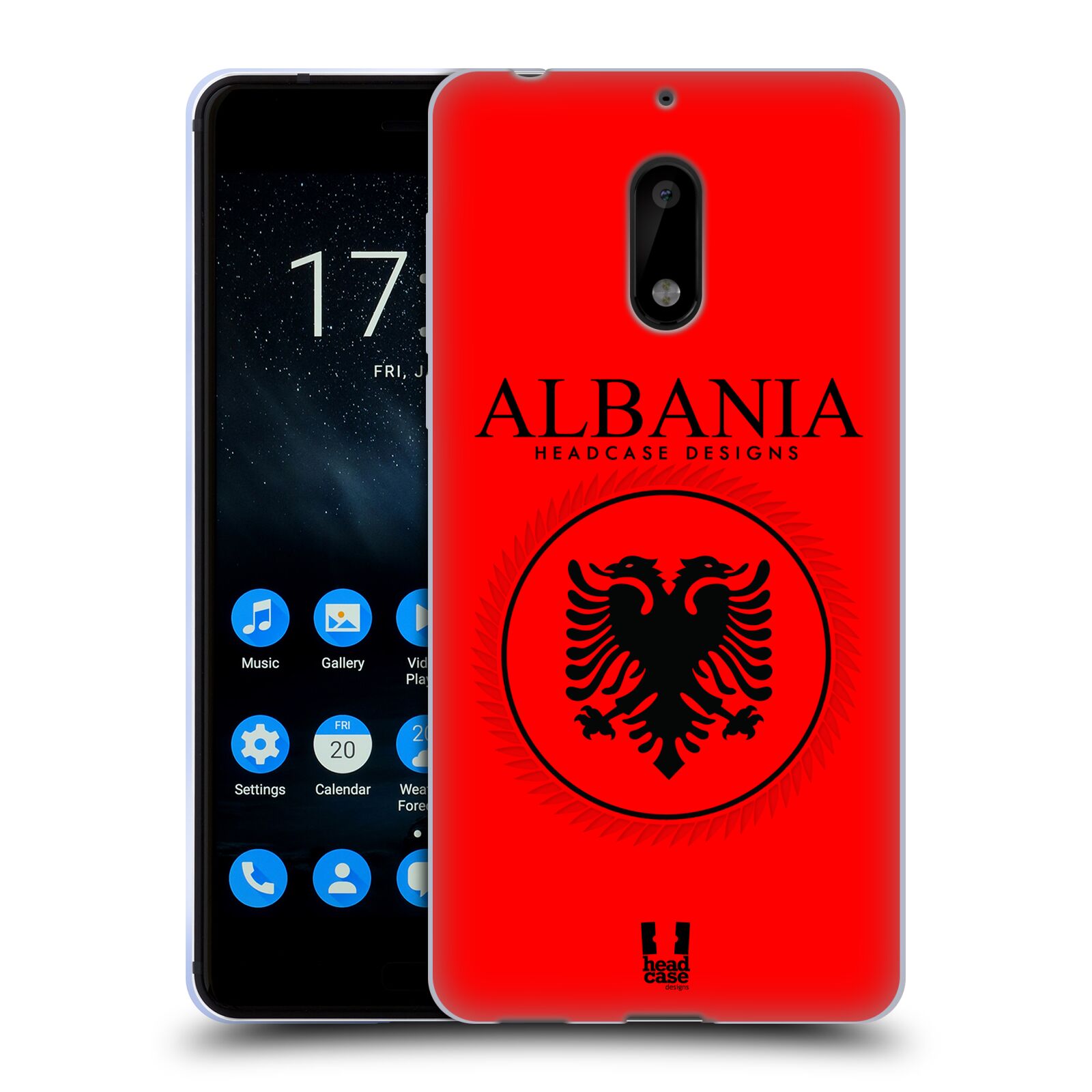 HEAD CASE DESIGNS FLAG PATCHES SOFT GEL CASE FOR NOKIA PHONES 1