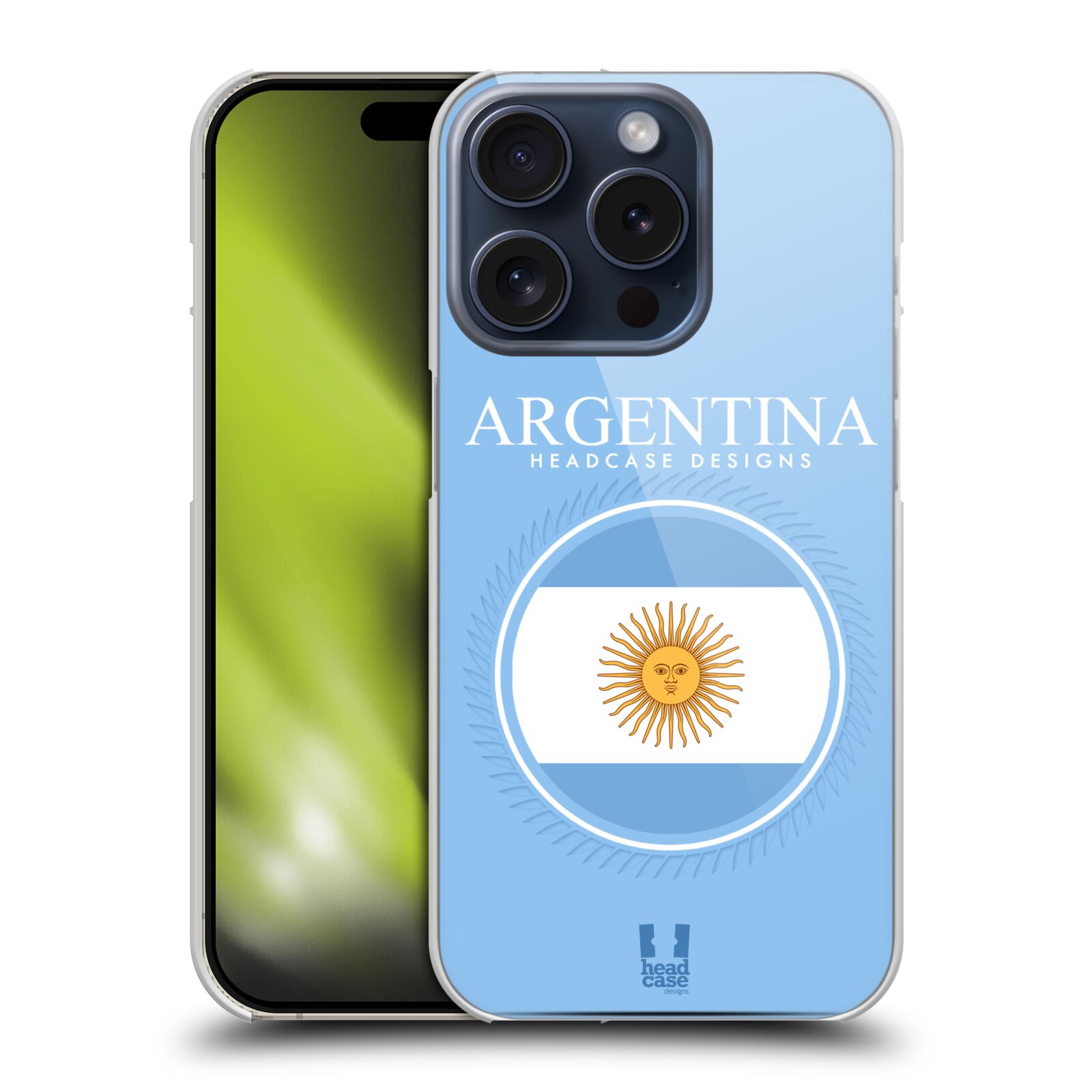 HEAD CASE DESIGNS FLAG PATCHES HARD BACK CASE FOR APPLE iPHONE PHONES - Picture 9 of 16