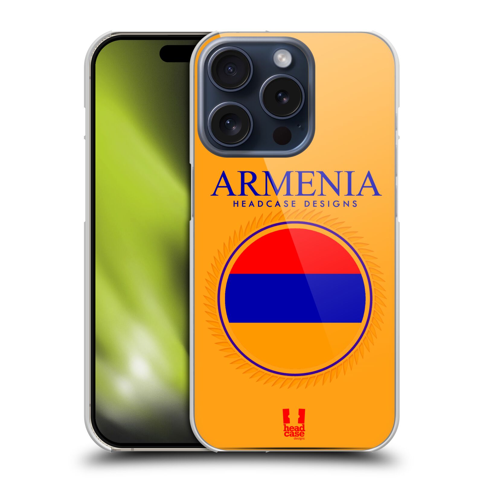 HEAD CASE DESIGNS FLAG PATCHES HARD BACK CASE FOR APPLE iPHONE PHONES - Picture 13 of 16