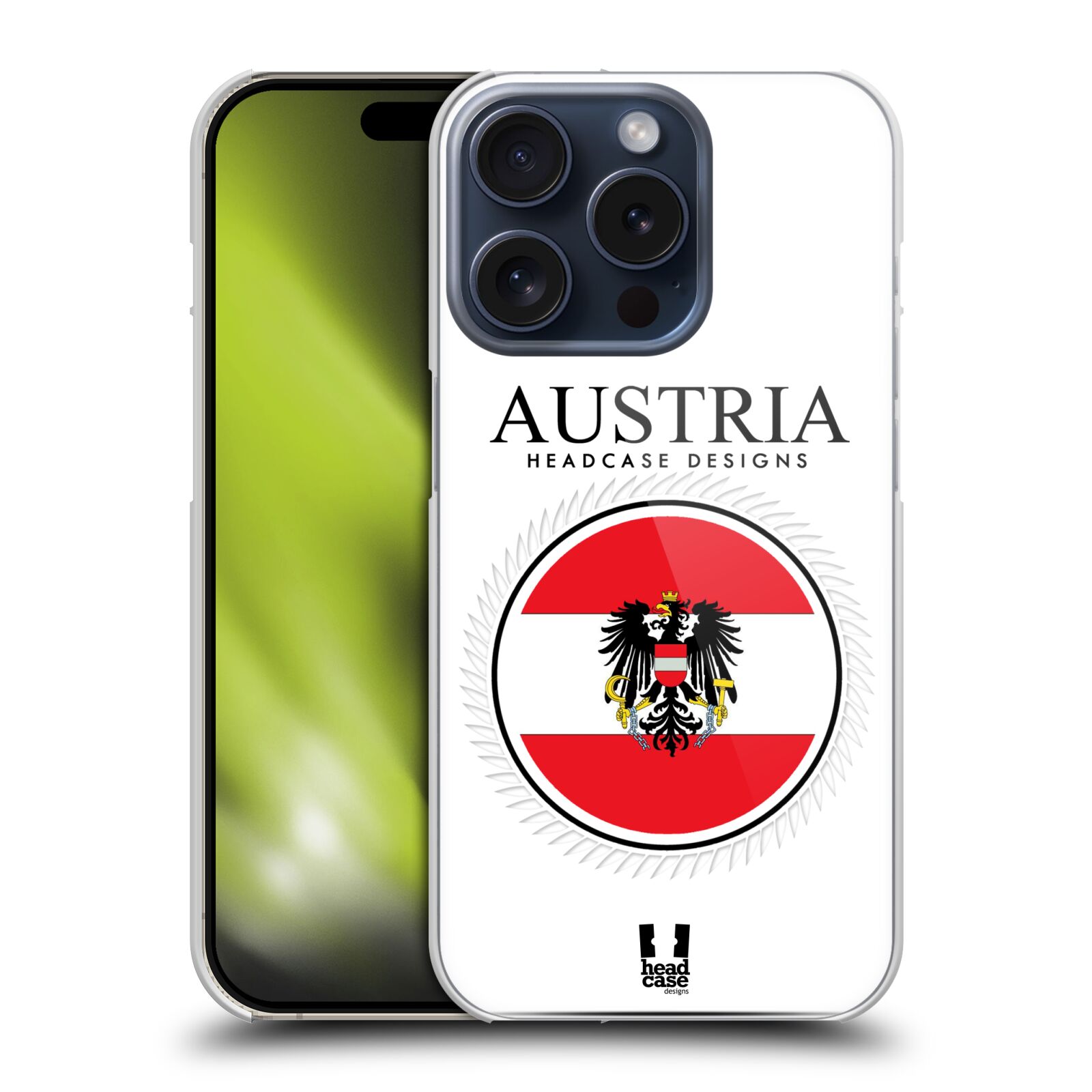 HEAD CASE DESIGNS FLAG PATCHES HARD BACK CASE FOR APPLE iPHONE PHONES - Picture 10 of 16