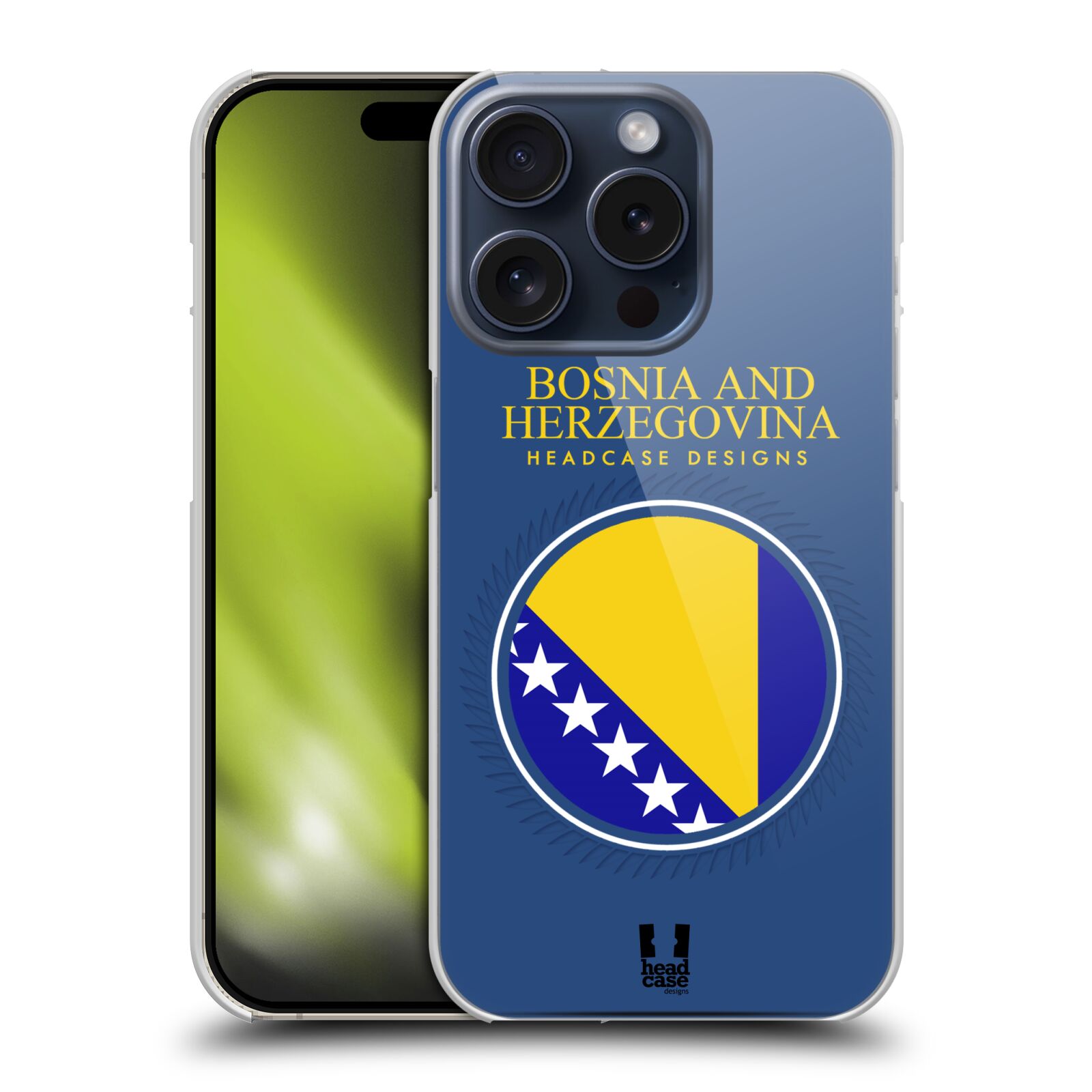 HEAD CASE DESIGNS FLAG PATCHES HARD BACK CASE FOR APPLE iPHONE PHONES - Picture 16 of 16
