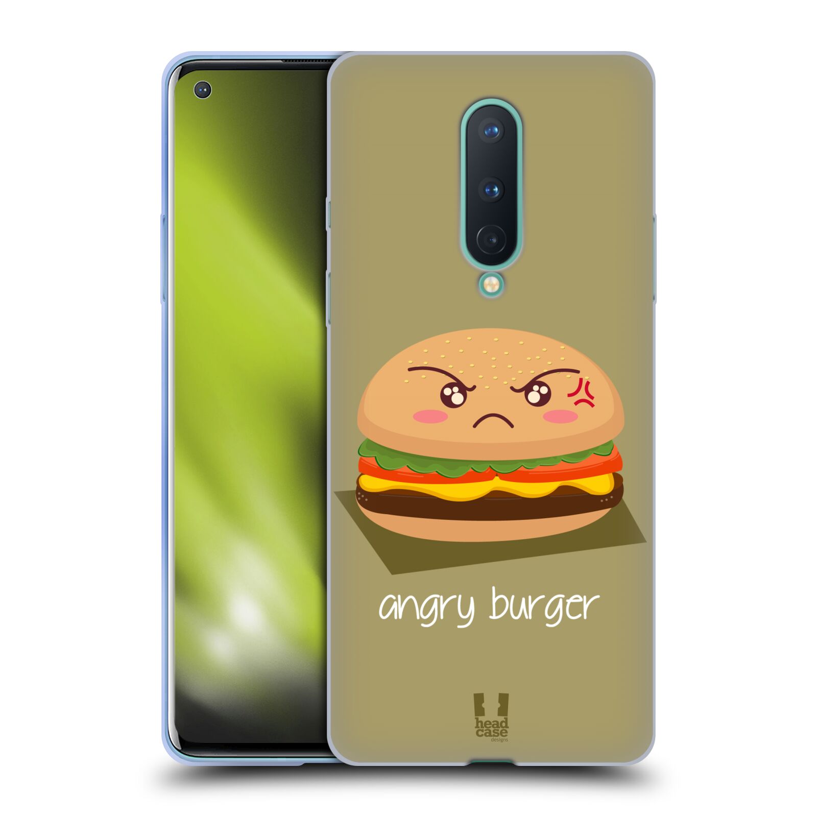 FUNDA HEAD CASE DESIGNS FOOD MOOD GEL SUAVE PARA TELÉFONOS MÓVILES GOOGLE ONEPLUS - Imagen 8 de 12
