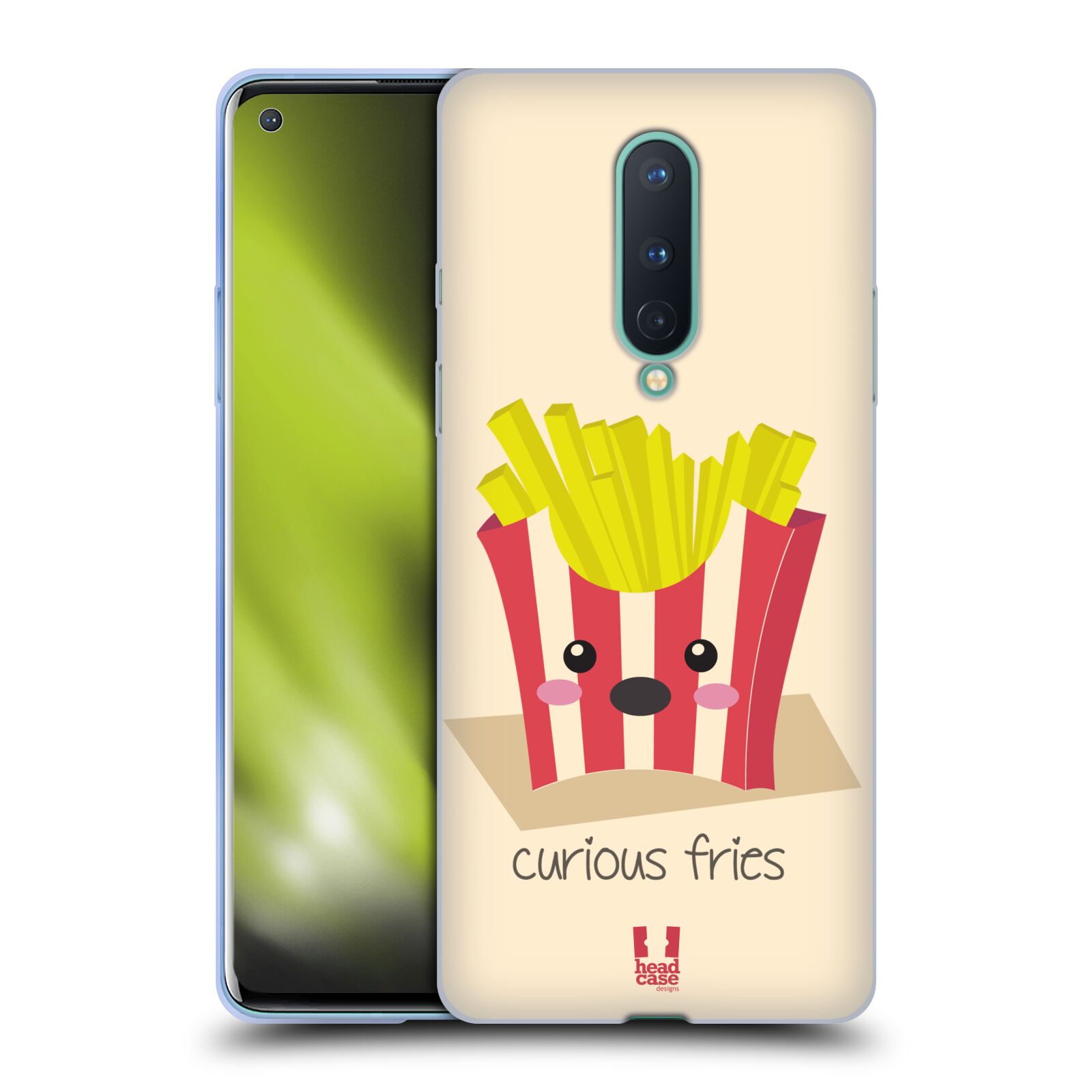 FUNDA HEAD CASE DESIGNS FOOD MOOD GEL SUAVE PARA TELÉFONOS MÓVILES GOOGLE ONEPLUS - Imagen 10 de 12