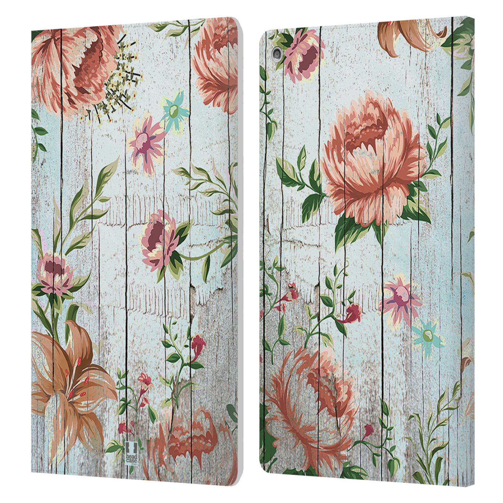FUNDA BILLETERA HEAD CASE DESIGNS CON DIBUJO DE CAMPO LIBRO LIBRO PARA AMAZON FIRE - Imagen 8 de 16