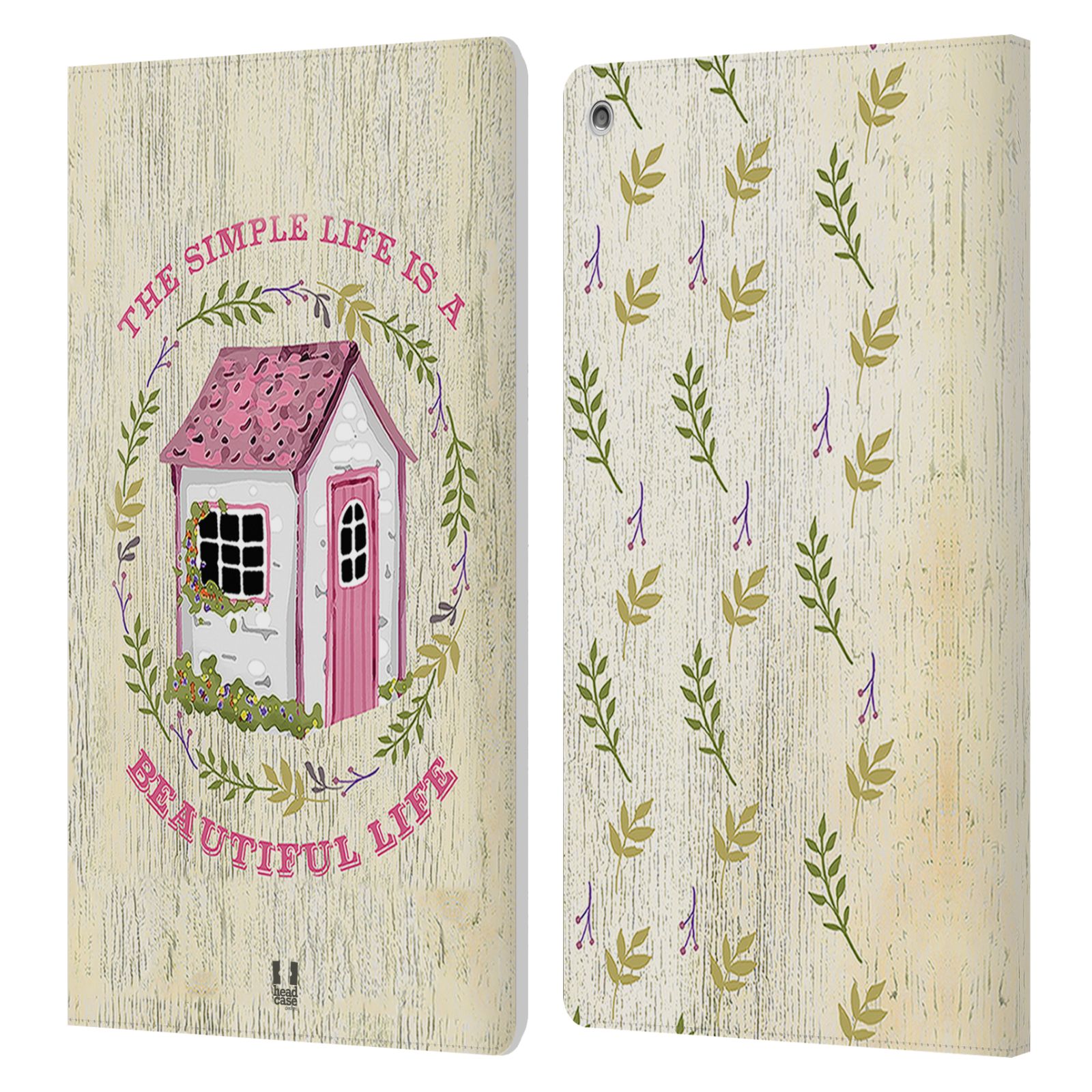 FUNDA BILLETERA HEAD CASE DESIGNS CON DIBUJO DE CAMPO LIBRO LIBRO PARA AMAZON FIRE - Imagen 11 de 16