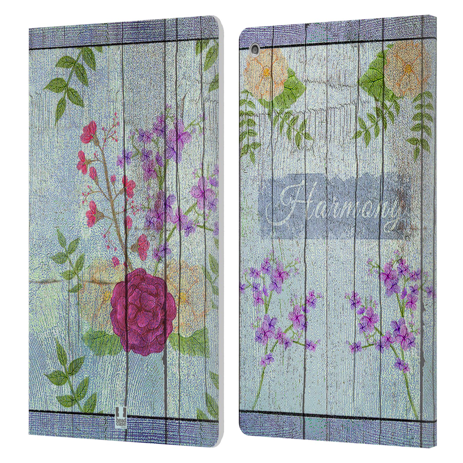 FUNDA BILLETERA HEAD CASE DESIGNS CON DIBUJO DE CAMPO LIBRO LIBRO PARA AMAZON FIRE - Imagen 12 de 16