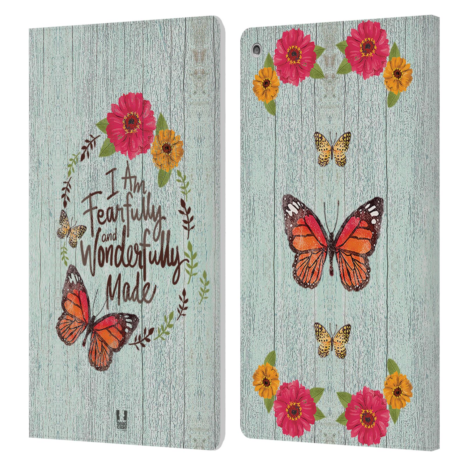 FUNDA BILLETERA HEAD CASE DESIGNS CON DIBUJO DE CAMPO LIBRO LIBRO PARA AMAZON FIRE - Imagen 15 de 16