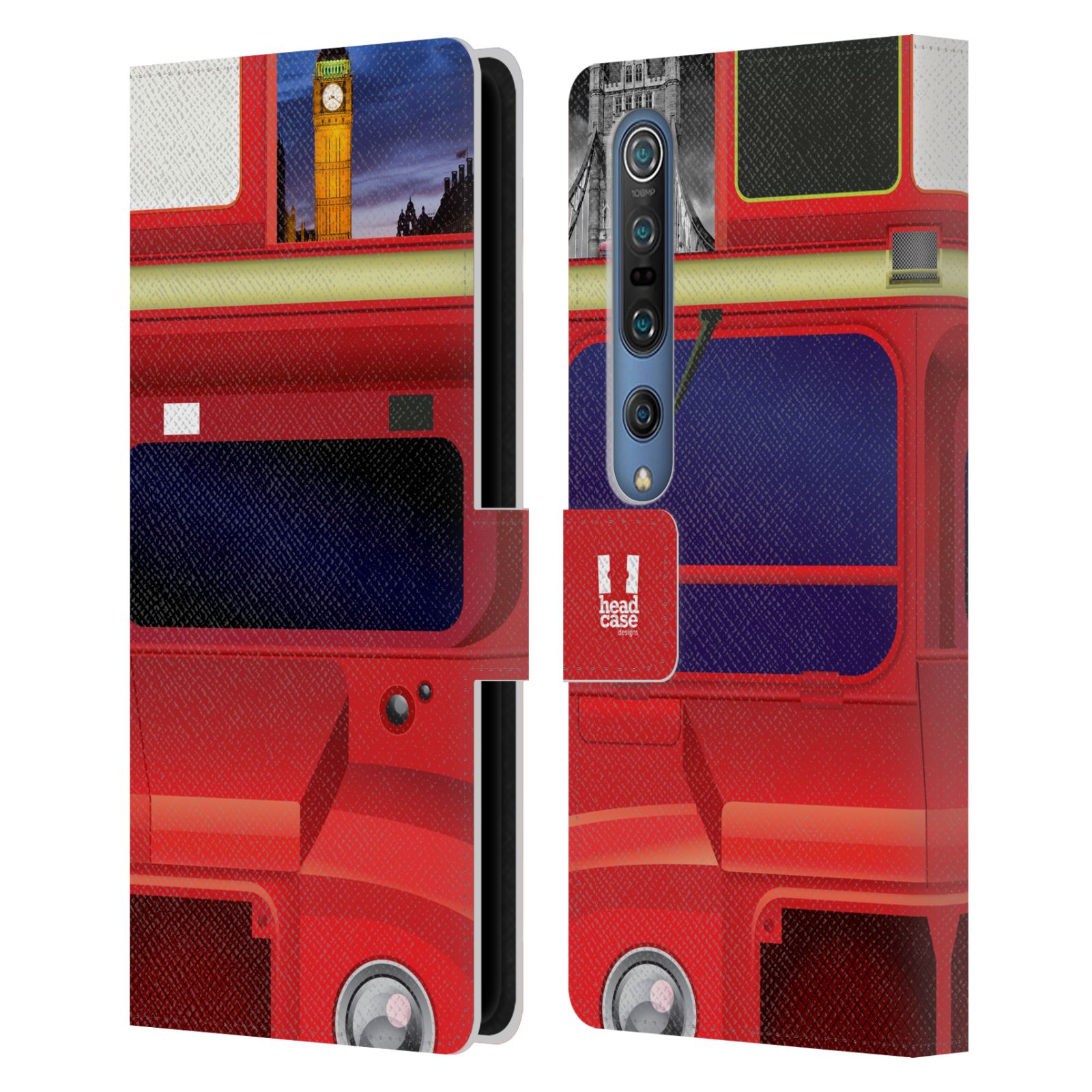 HEAD CASE DESIGNS I LOVE LONDON LEATHER BOOK WALLET CASE COVER FOR XIAOMI PHONES - Picture 12 of 16