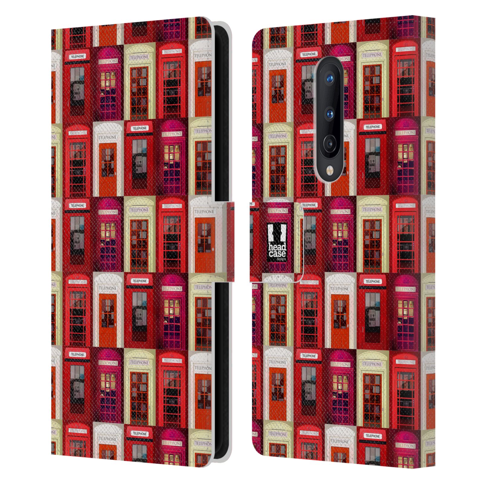HEAD CASE DESIGNS I LOVE LONDON LEATHER BOOK WALLET CASE FOR ONEPLUS PHONES - Picture 16 of 16