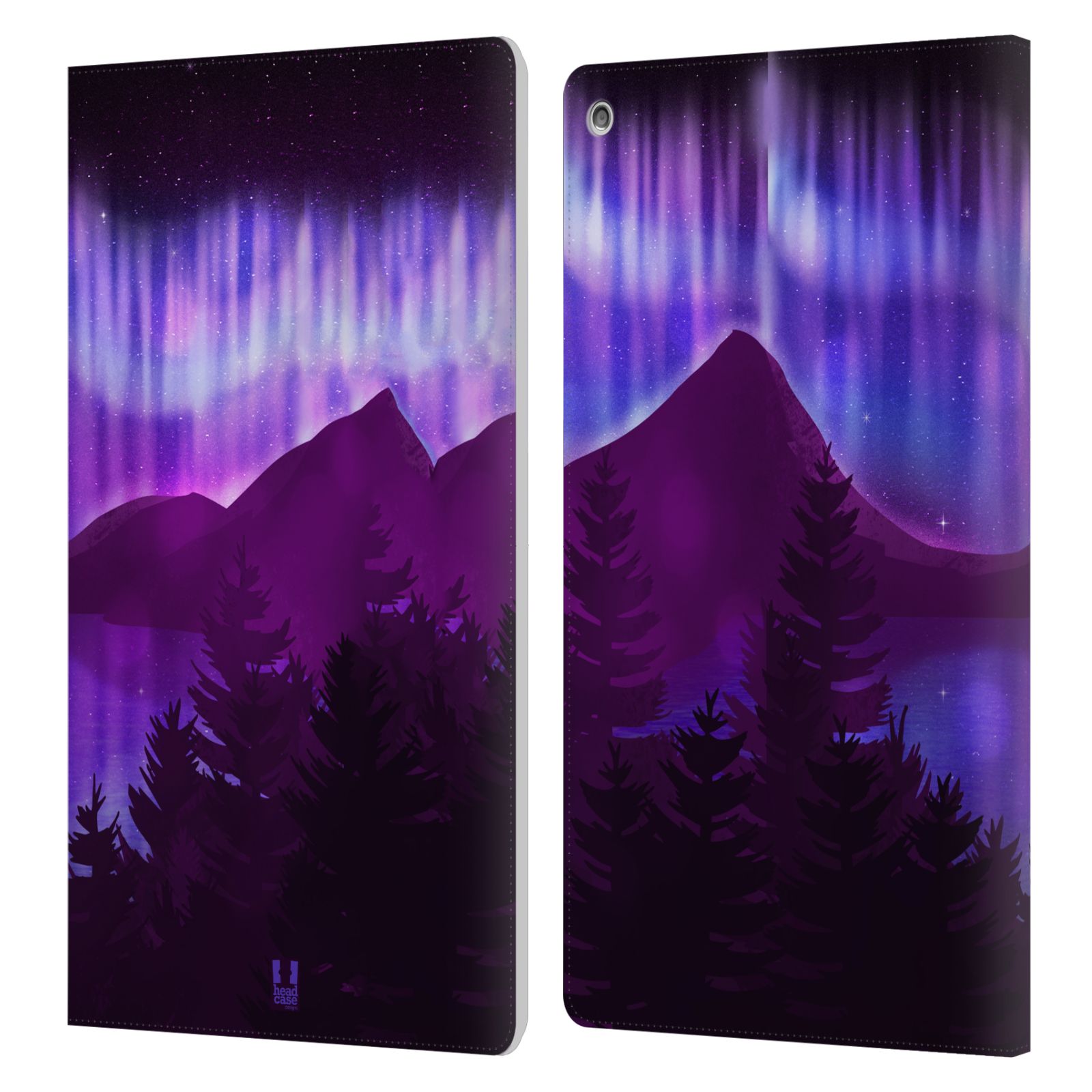 FUNDA BILLETERA HEAD CASE DESIGNS CON DIBUJO DE CUERO PARA AMAZON FIRE - Imagen 14 de 16