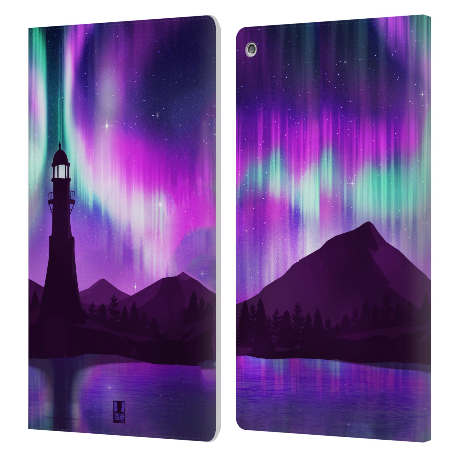 FUNDA BILLETERA HEAD CASE DESIGNS CON DIBUJO DE CUERO PARA AMAZON FIRE - Imagen 15 de 16