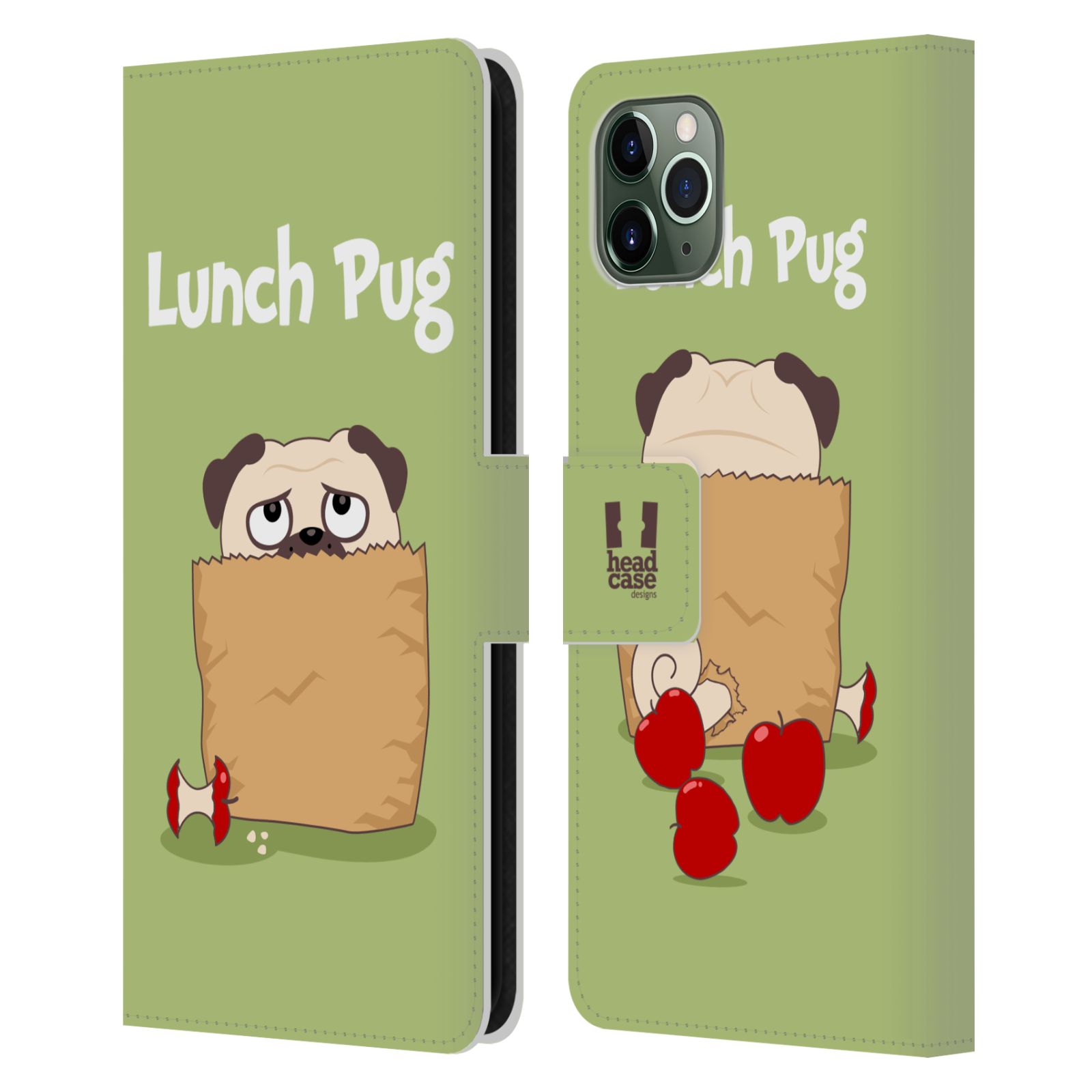 HEAD CASE PIPER LE CARLIN ÉTUI COQUE EN CUIR POUR APPLE iPHONE TÉLÉPHONES - Photo 9 sur 16