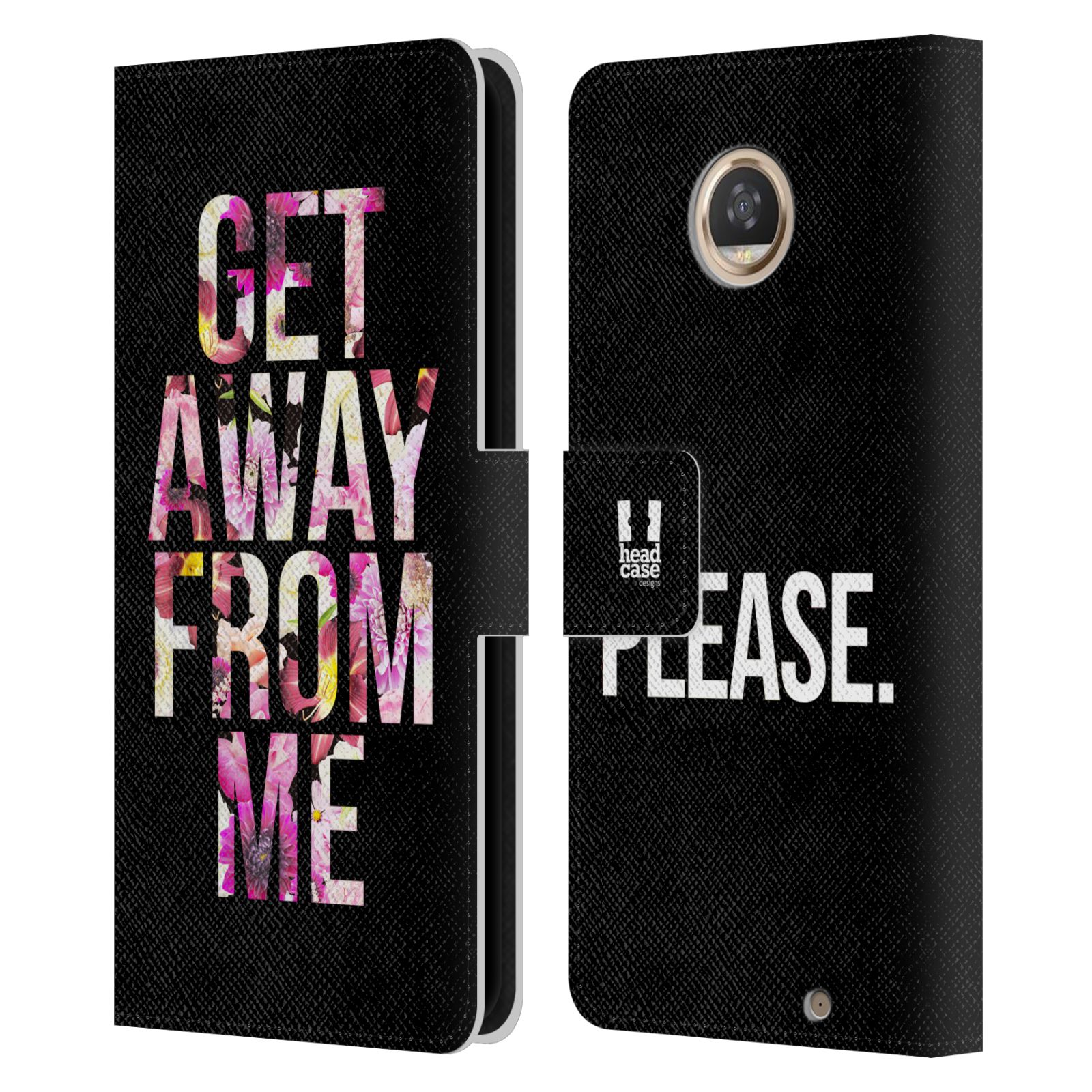 HEAD CASE DESIGNS TREND MIX LEATHER BOOK WALLET CASE COVER FOR MOTOROLA PHONES - Picture 12 of 20