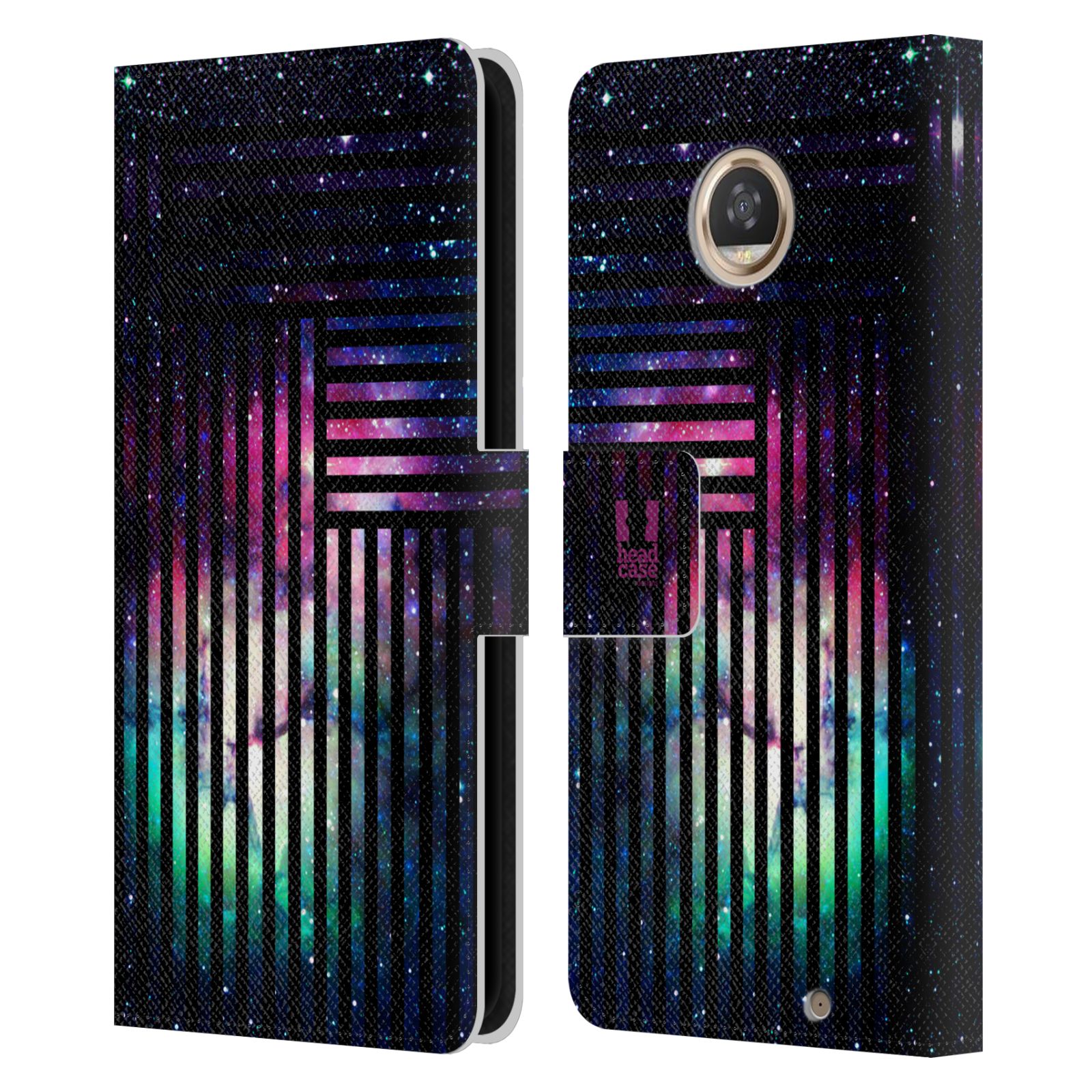 HEAD CASE DESIGNS TREND MIX LEATHER BOOK WALLET CASE COVER FOR MOTOROLA PHONES - Picture 16 of 20