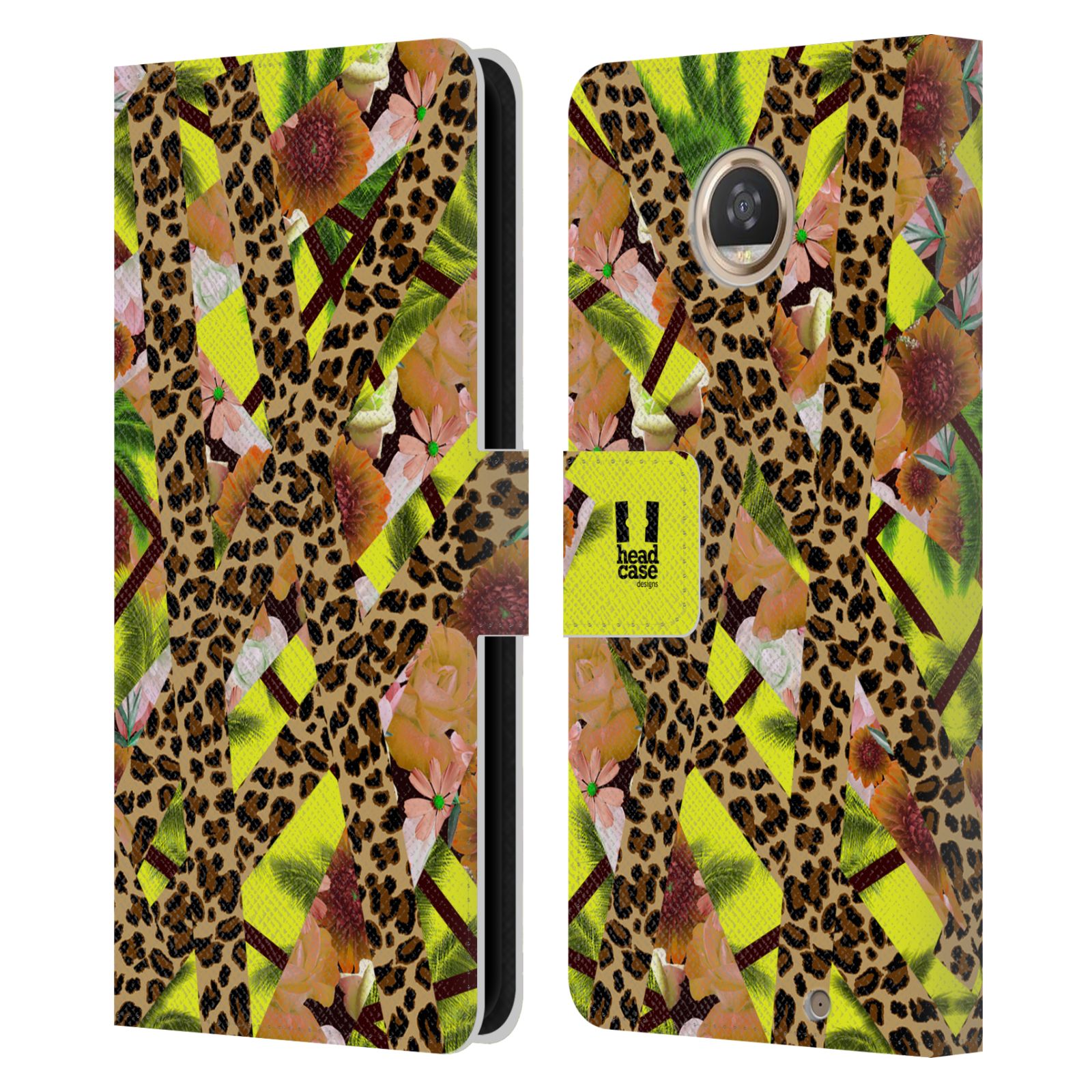 HEAD CASE DESIGNS TREND MIX LEATHER BOOK WALLET CASE COVER FOR MOTOROLA PHONES - Picture 20 of 20