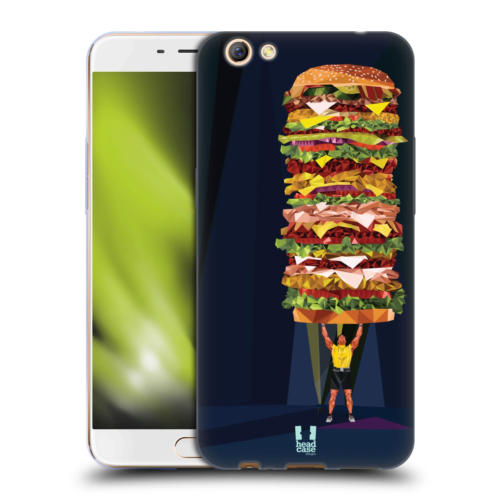 HEAD CASE DESIGNS PROFESSION INSPIRED - FOOD LEAGUES GEL CASE FOR OPPO PHONES - Picture 8 of 10