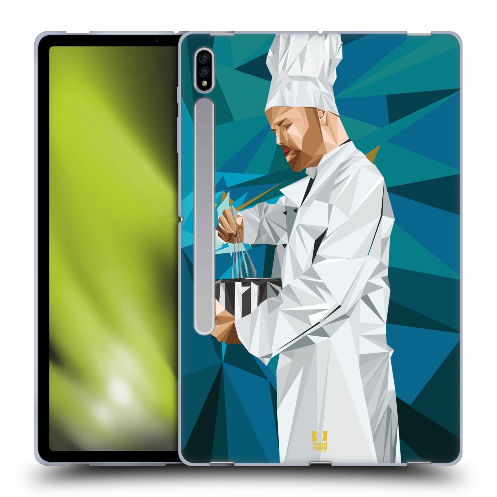 HEAD CASE DESIGNS FOOD LEAGUE SOFT GEL CASE FOR SAMSUNG TABLETS 1 - Picture 9 of 10