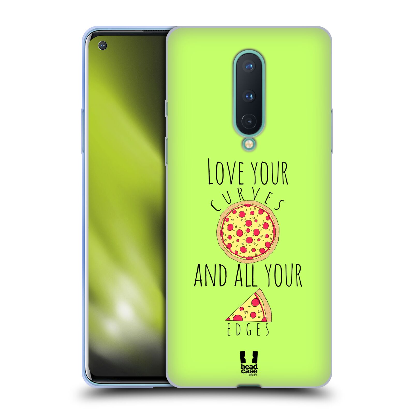 FUNDA DE GEL SUAVE HEAD CASE DESIGNS FOREVER PIZZA PARA TELÉFONOS GOOGLE ONEPLUS - Imagen 10 de 14