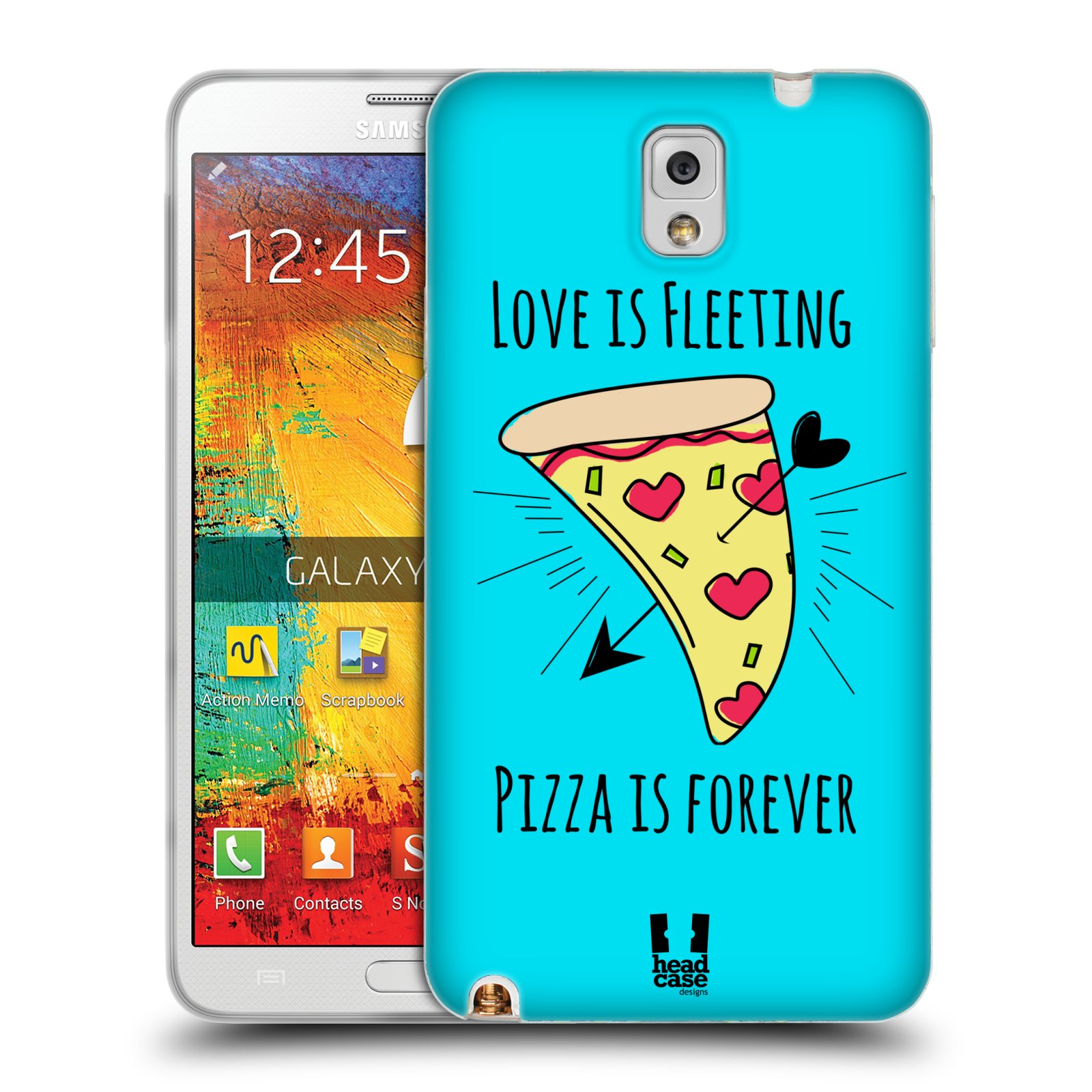 FUNDA HEAD CASE DESIGNS FOREVER PIZZA GEL SUAVE PARA TELÉFONOS SAMSUNG 2 - Imagen 12 de 14
